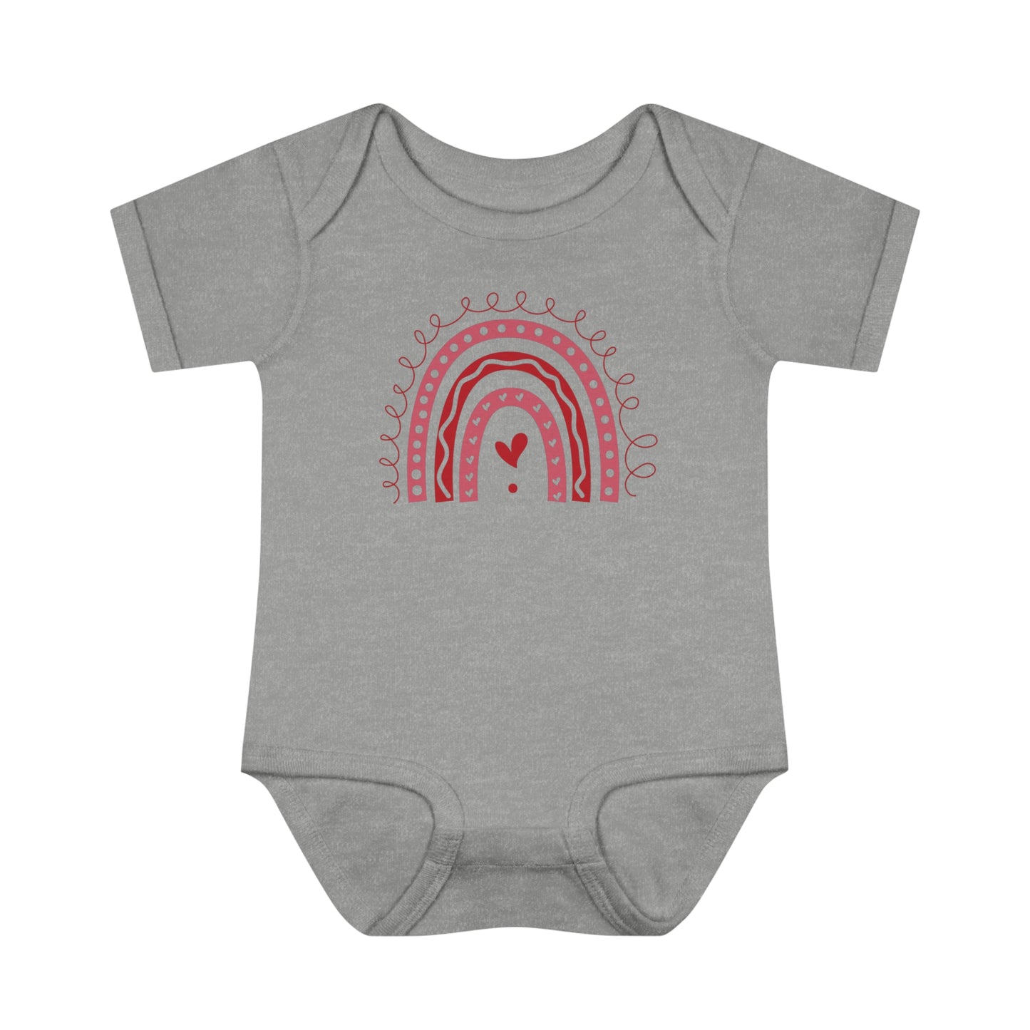 Rainbow of Love - Infant Baby Rib Bodysuit