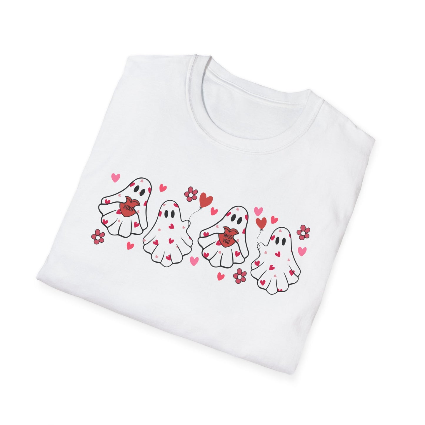 Ghost Valentine - Unisex Softstyle T-Shirt