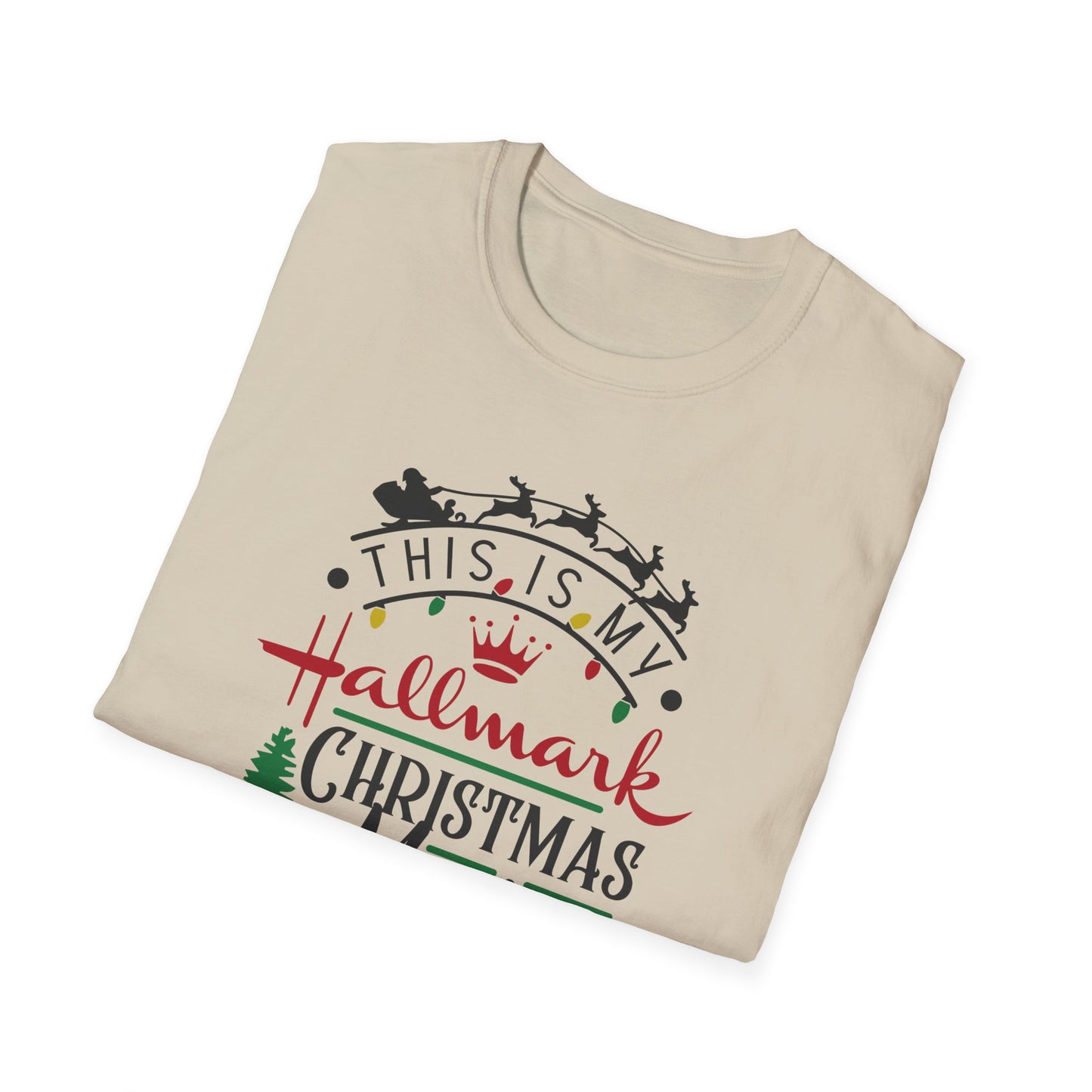 Hallmark Christmas Shirt - Unisex Softstyle T-Shirt
