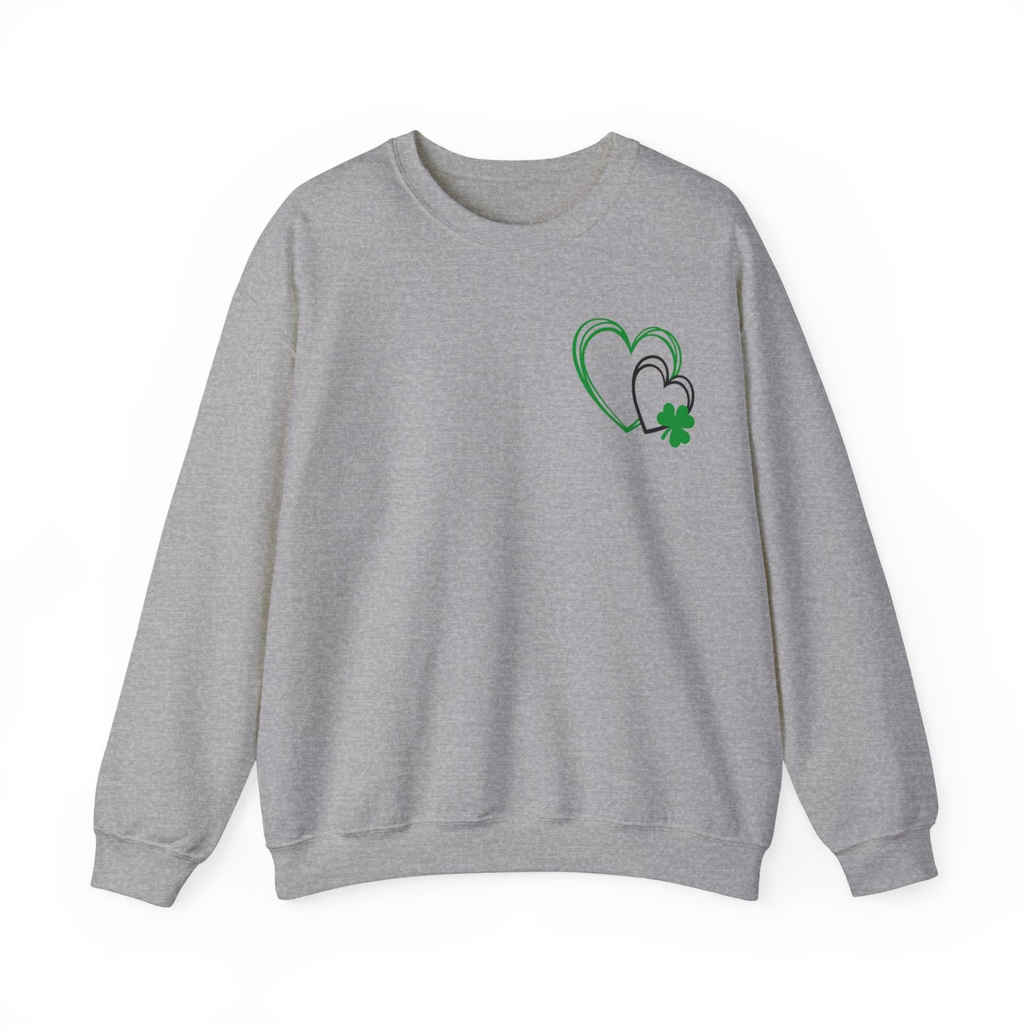 Happy St. Pat Day Retro - Crewneck Sweatshirt