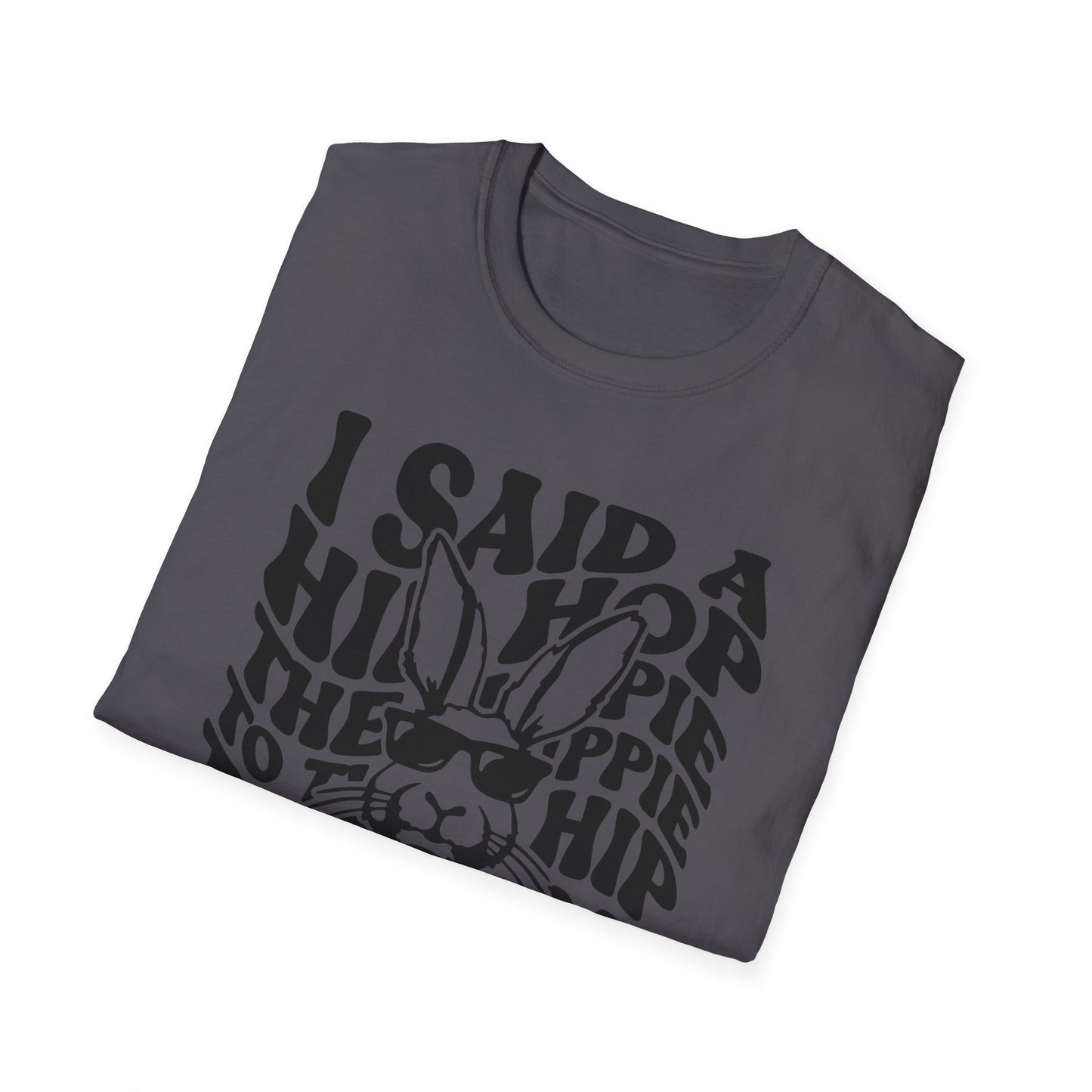 Hippie Hop - Unisex Softstyle T-Shirt
