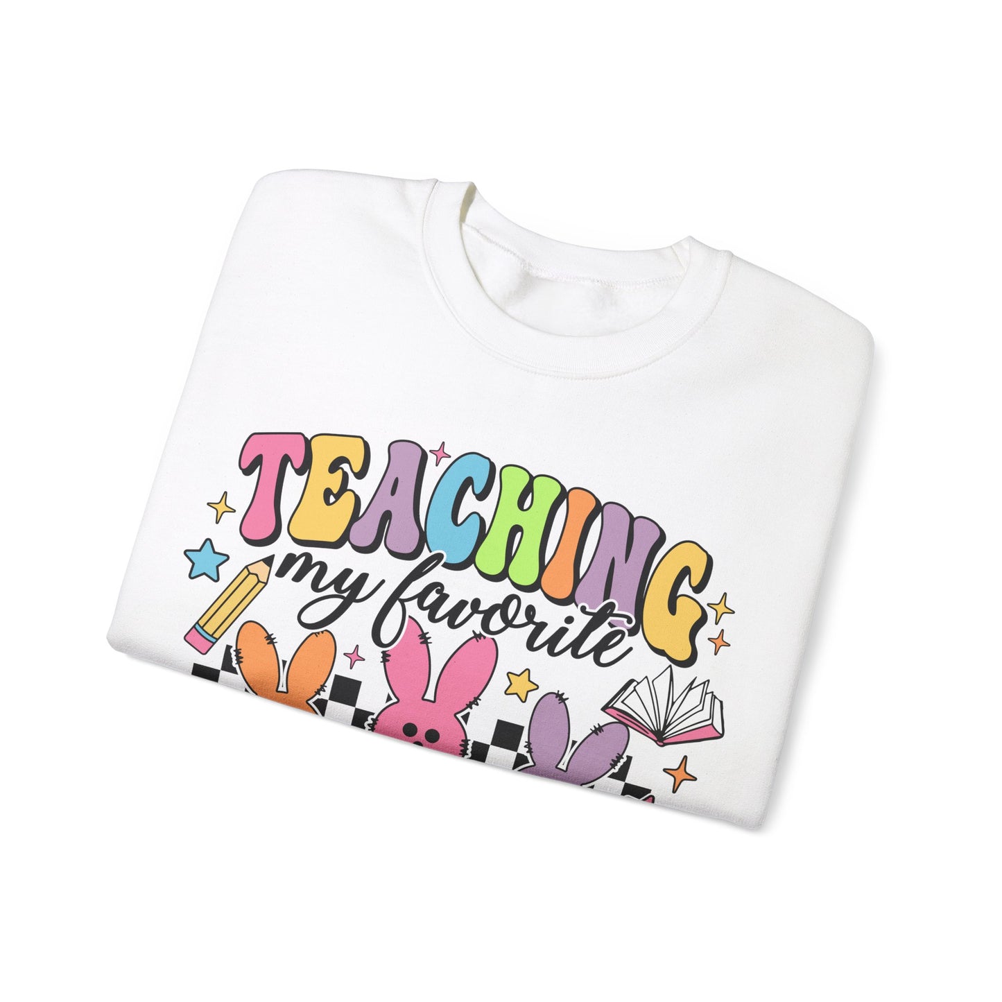 Teaching My Favorite Peeps - Crewneck Sweatshirt