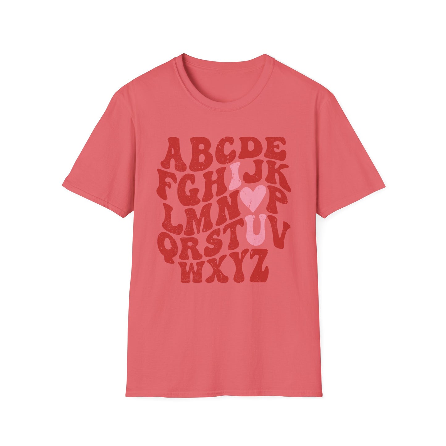 ABCD - I LOVE YOU - Unisex Softstyle T-Shirt