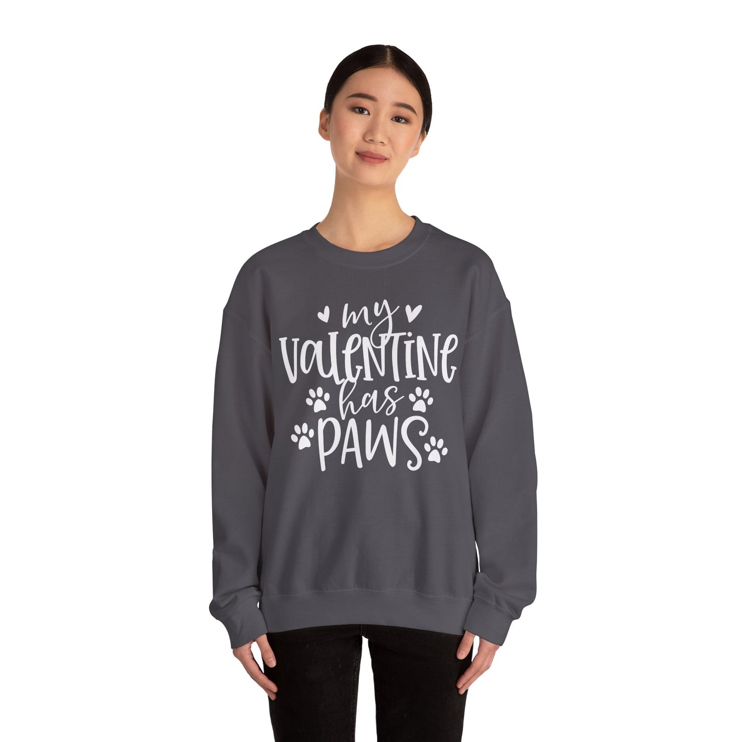 Valentine Paws - Crewneck Sweatshirt