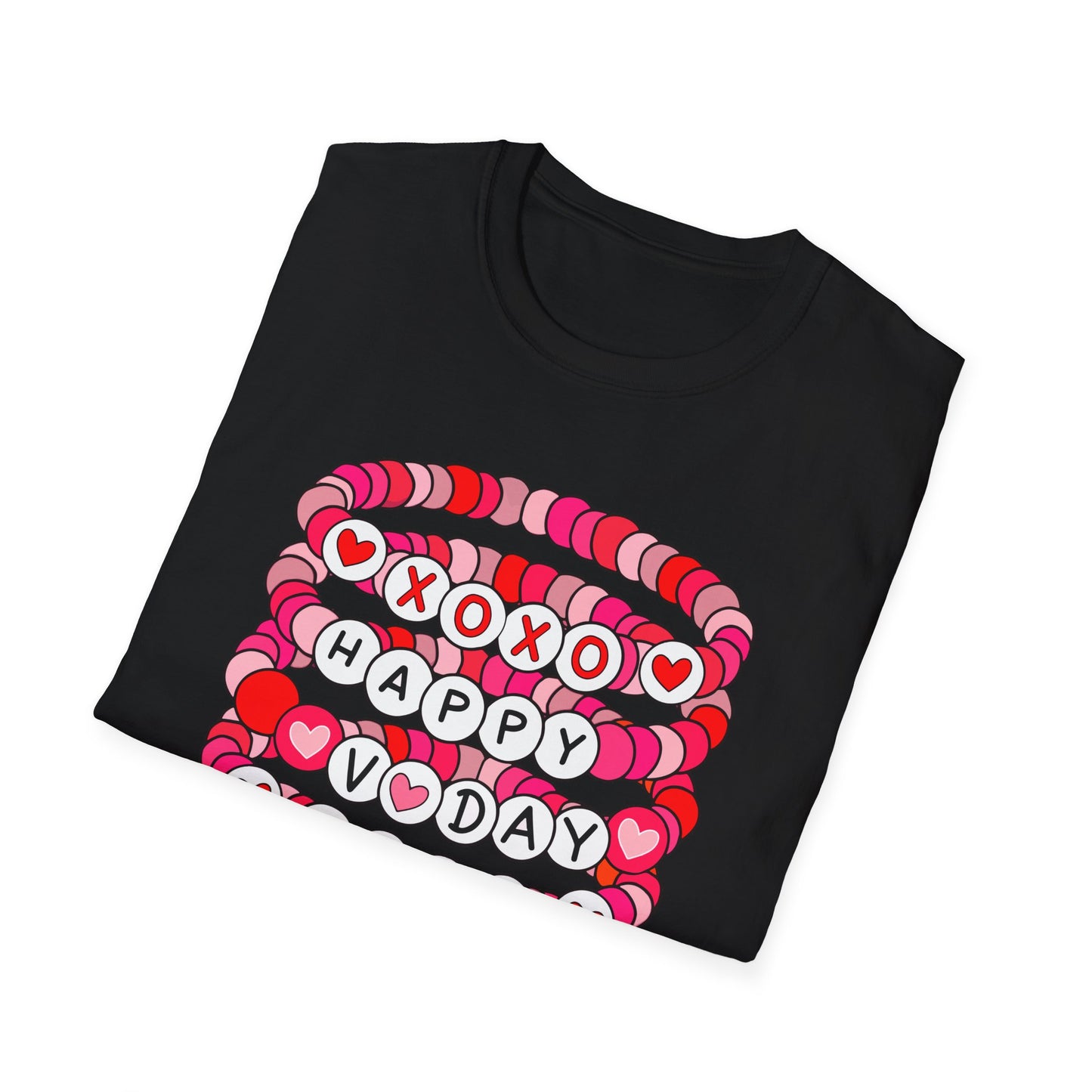 XOXO Friendship Bracelet - Unisex Softstyle T-Shirt