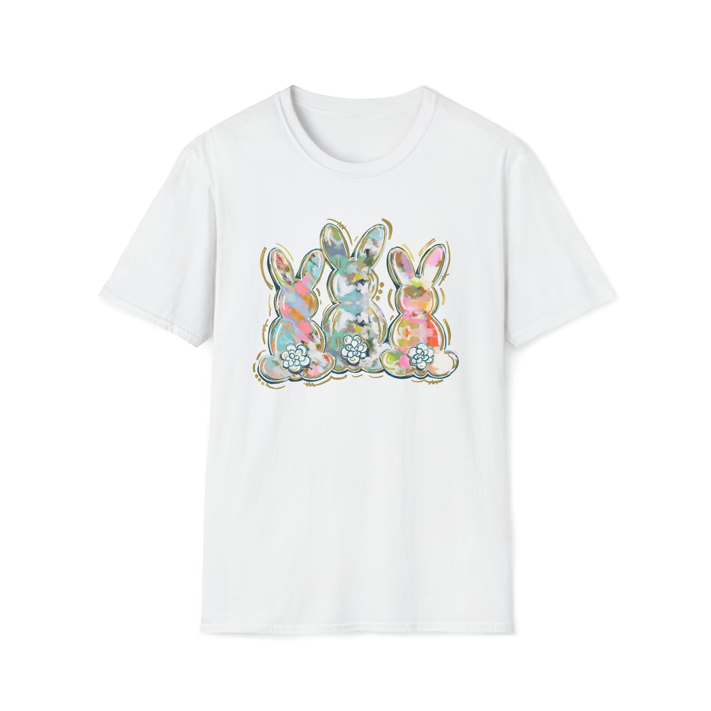 Easter Bunnies - Unisex Softstyle T-Shirt