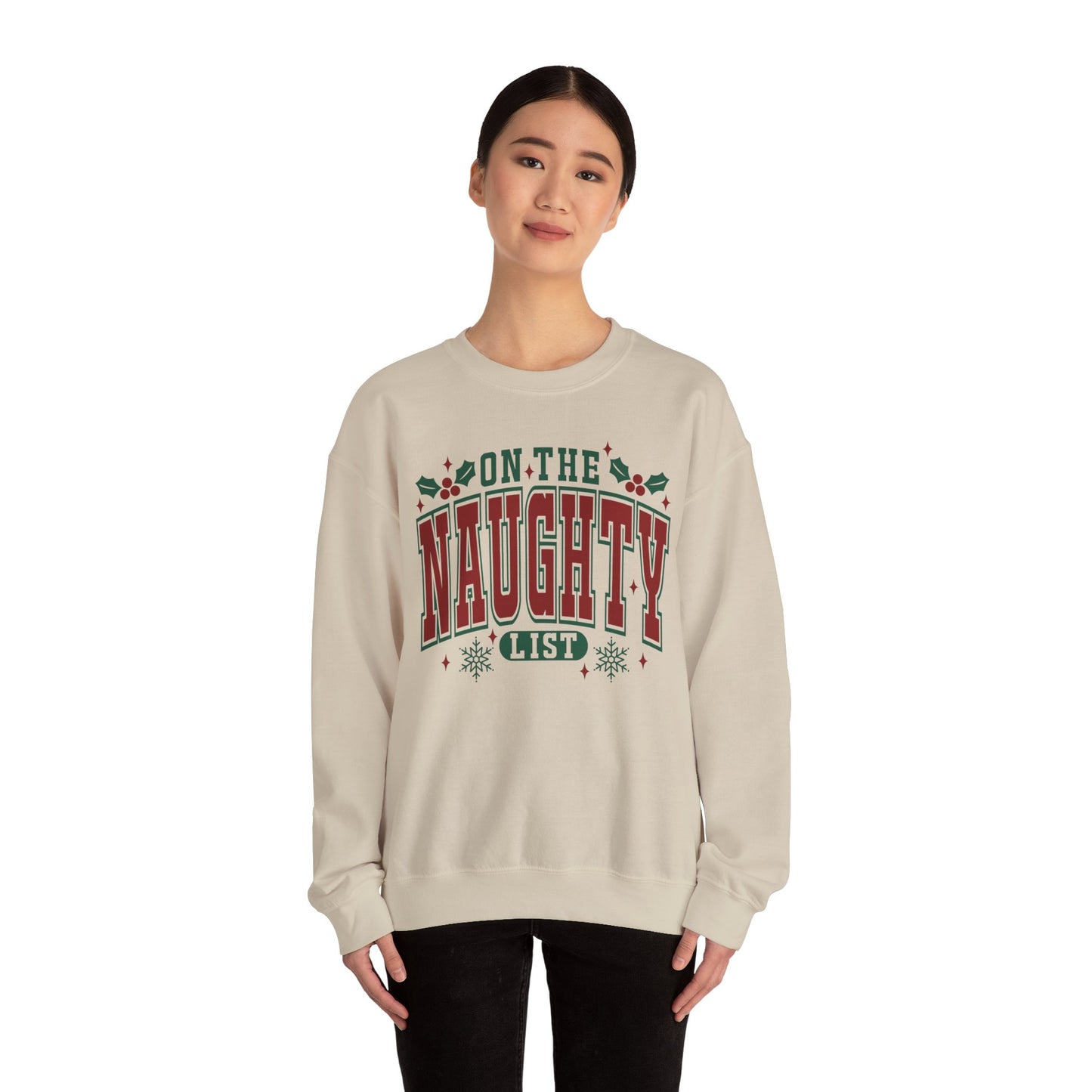 On the Naughty List - Crewneck Sweatshirt