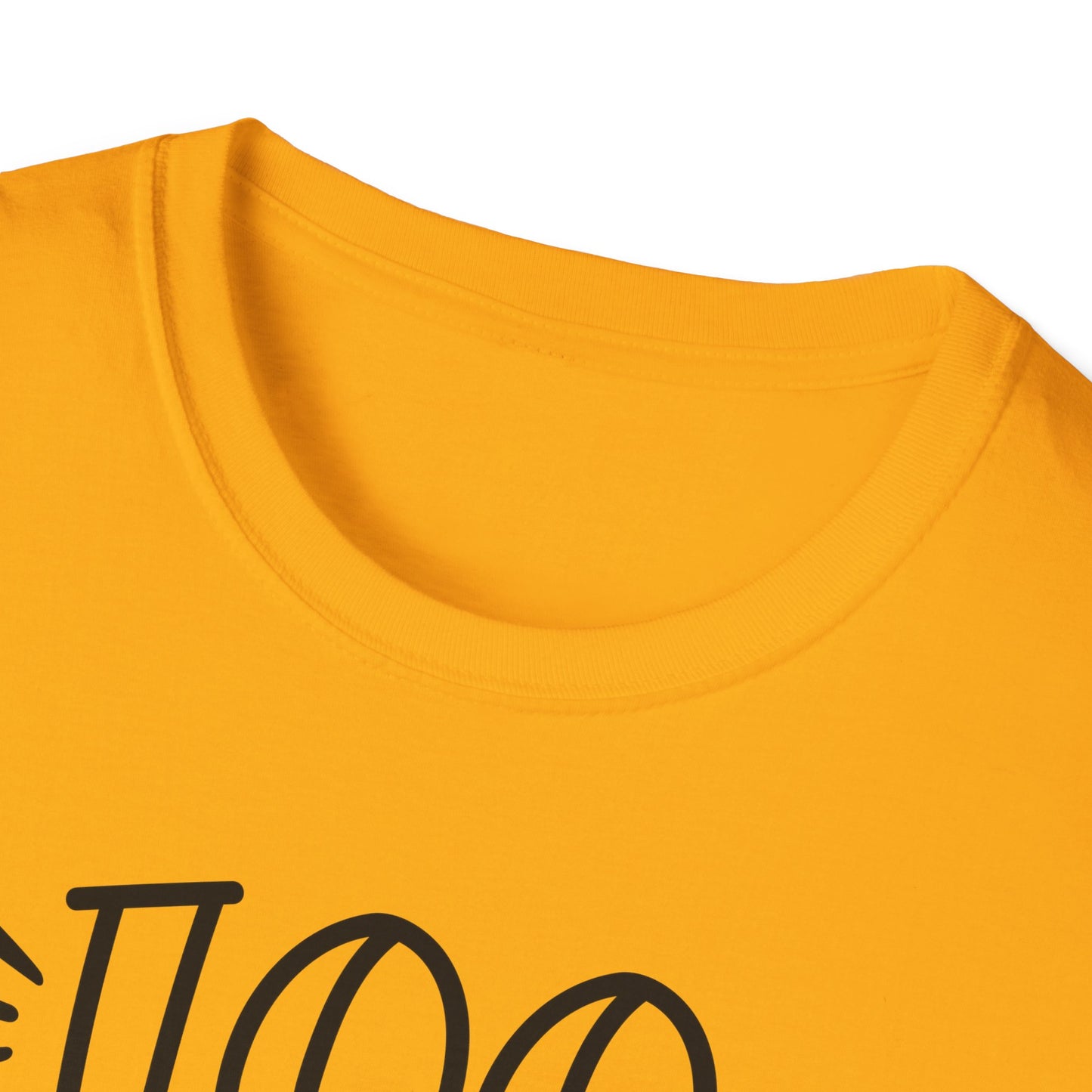 100 Days of Coffee & Chaos - Unisex Softstyle T-Shirt