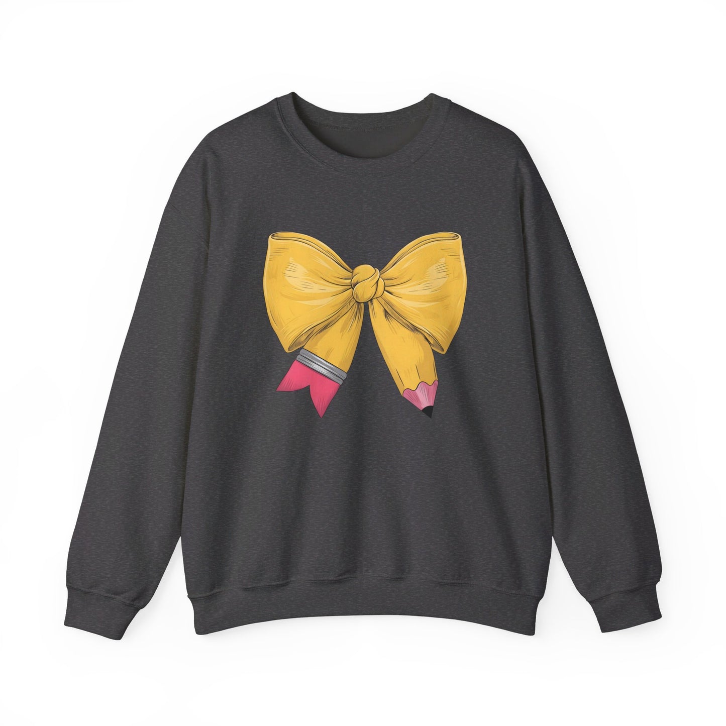 Pencil Bow - Crewneck Sweatshirt