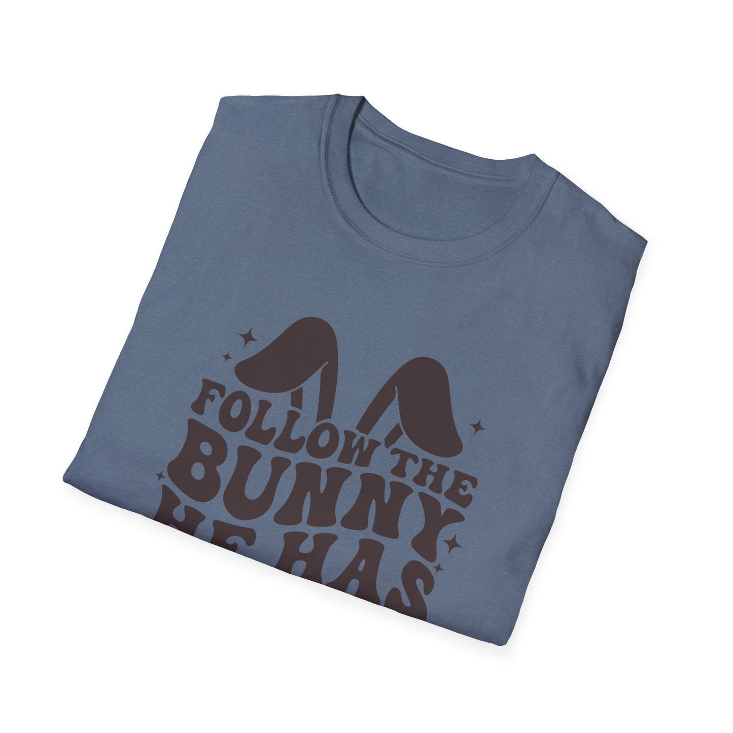 Follow the Bunny - Unisex Softstyle T-Shirt