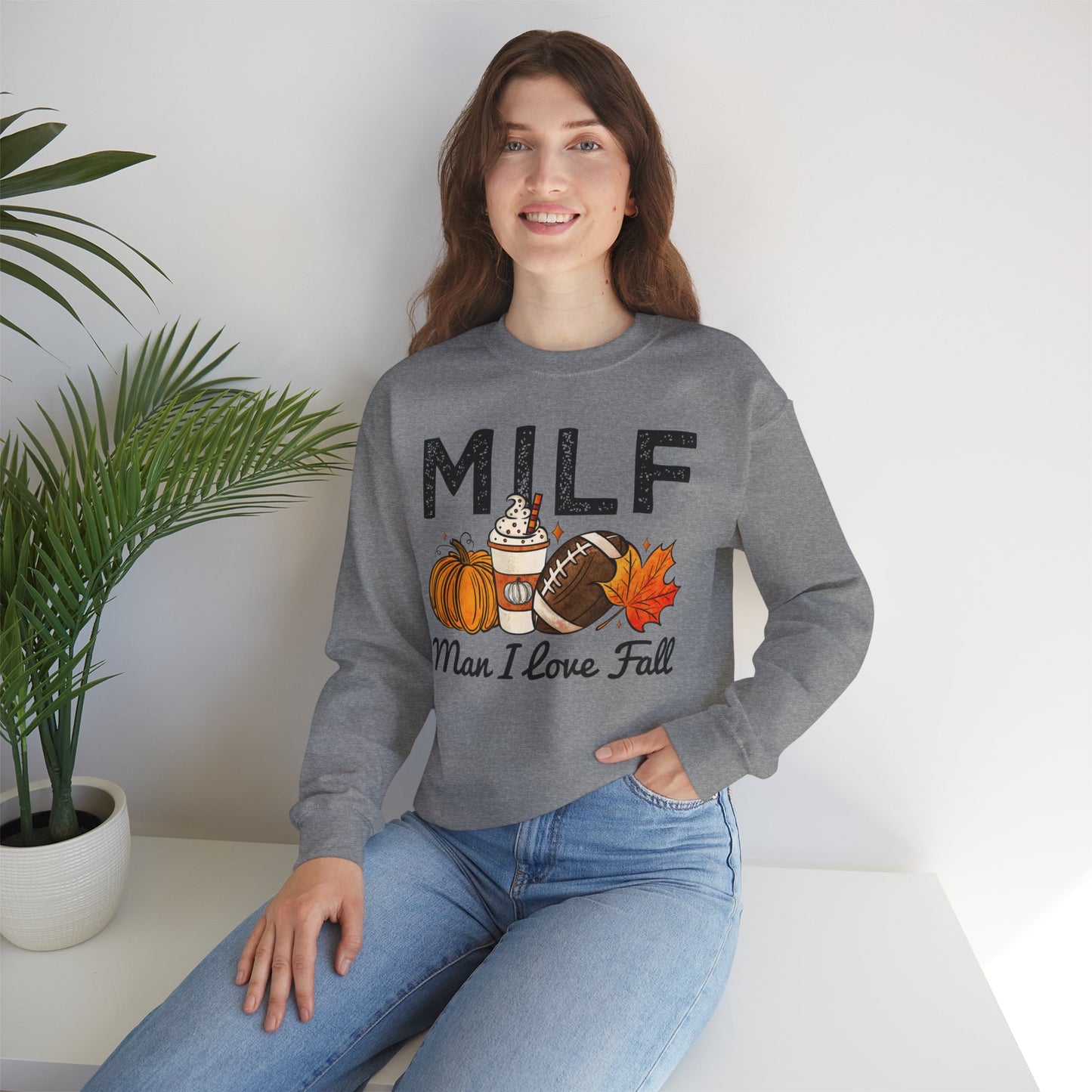 MILF Football - Crewneck Sweatshirt