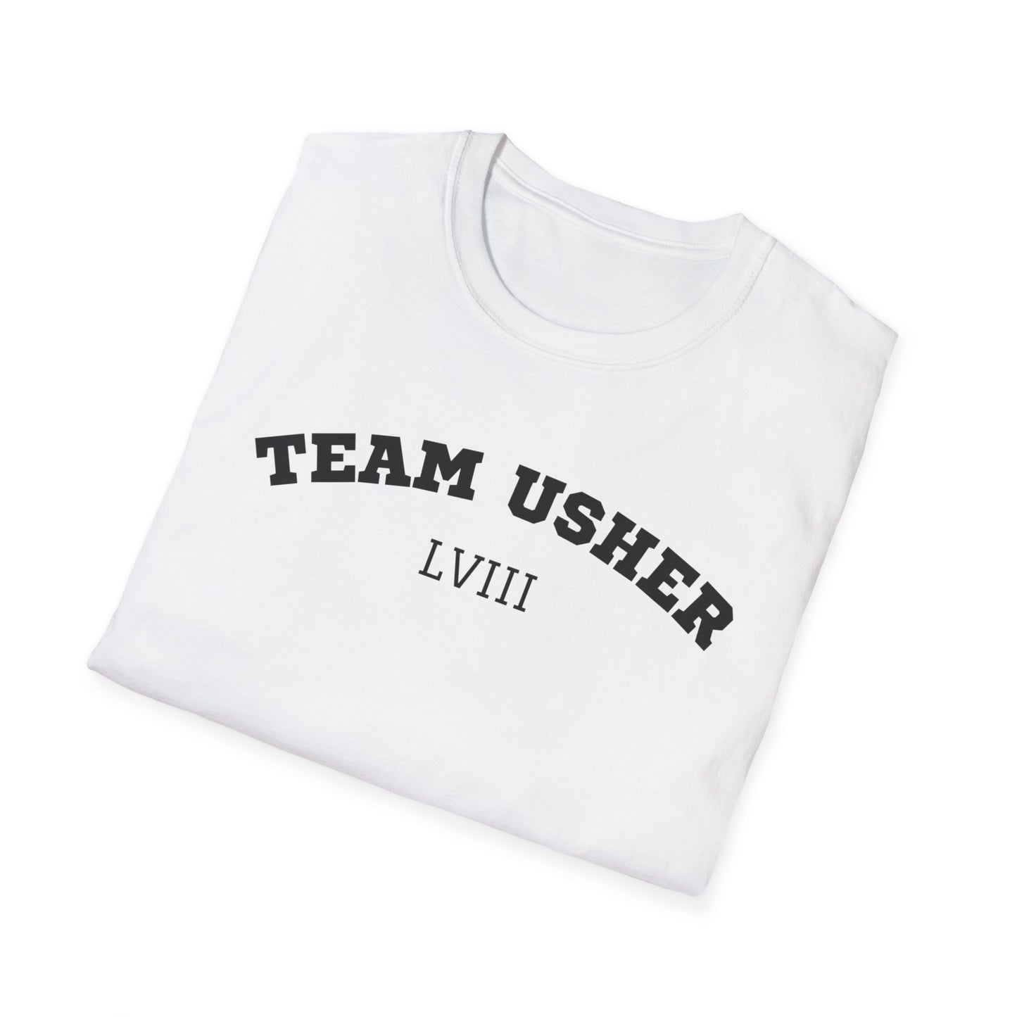 Team Usher - Unisex Softstyle T-Shirt