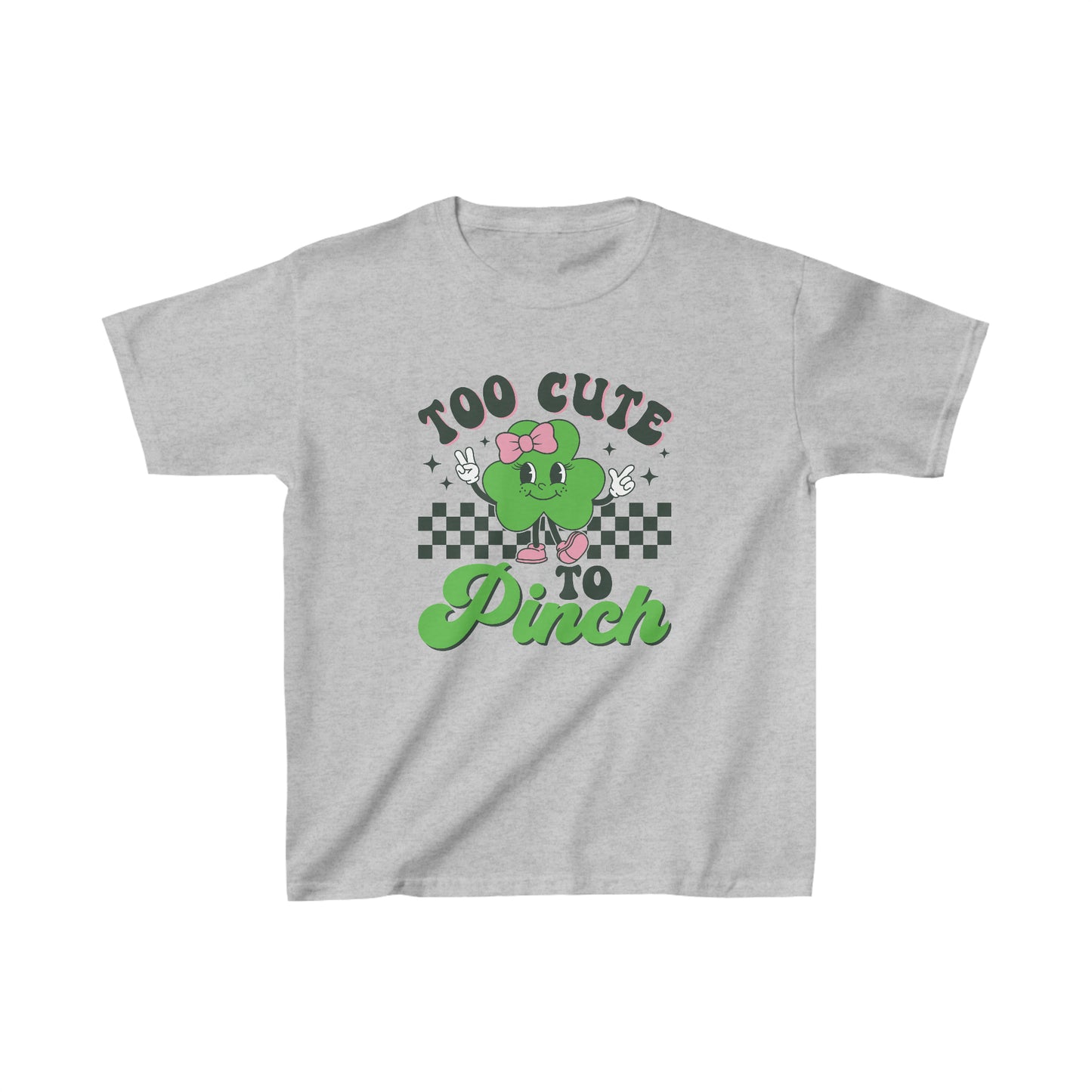 Too Cute to Pinch Girl - Kids Heavy Cotton™ Tee