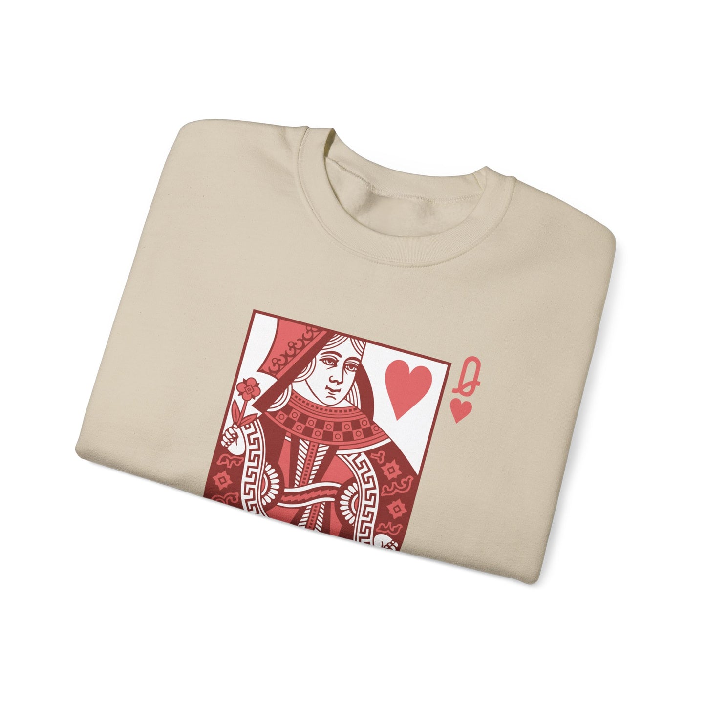 Queen of Hearts - Crewneck Sweatshirt