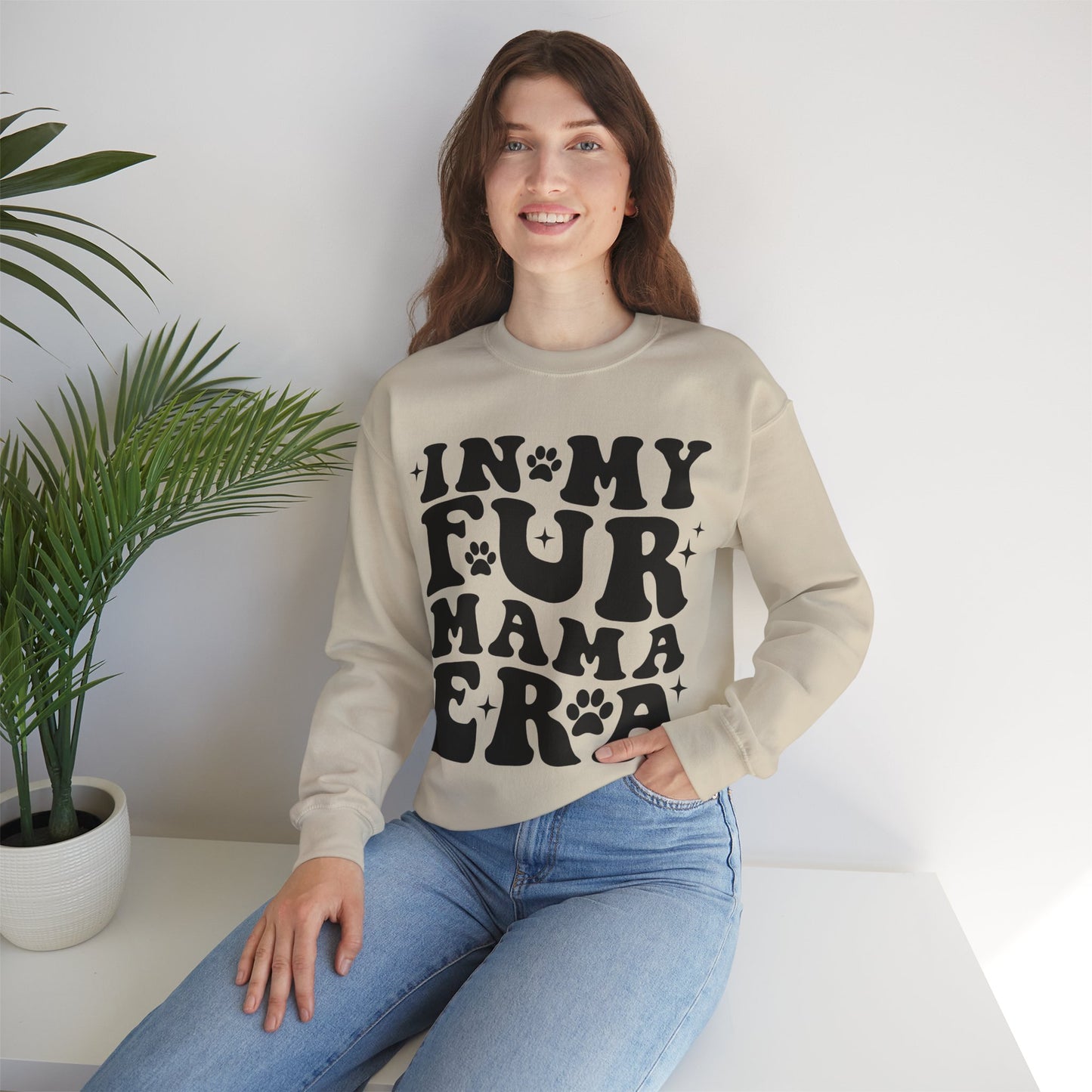 Fur Mama Era - Crewneck Sweatshirt