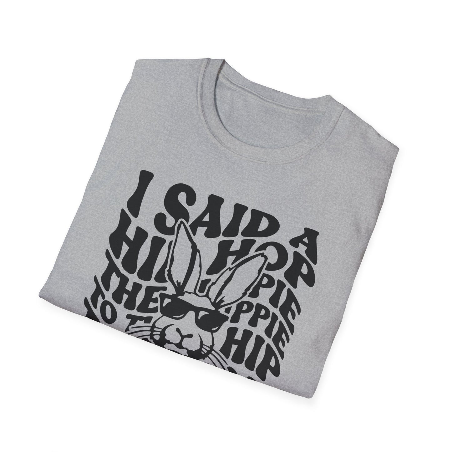 Hippie Hop - Unisex Softstyle T-Shirt