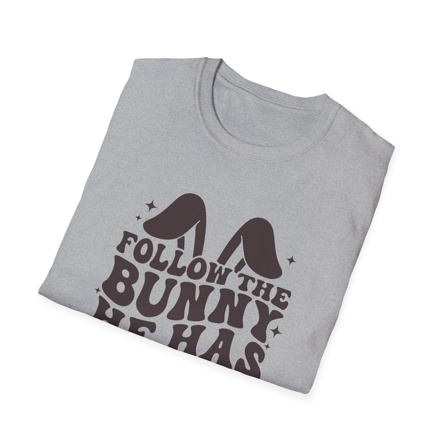 Follow the Bunny - Unisex Softstyle T-Shirt