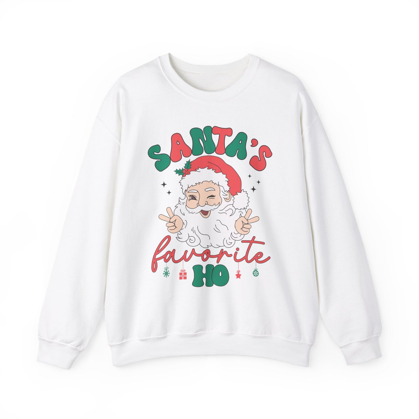 Santa's Favorite Ho - Crewneck Sweatshirt