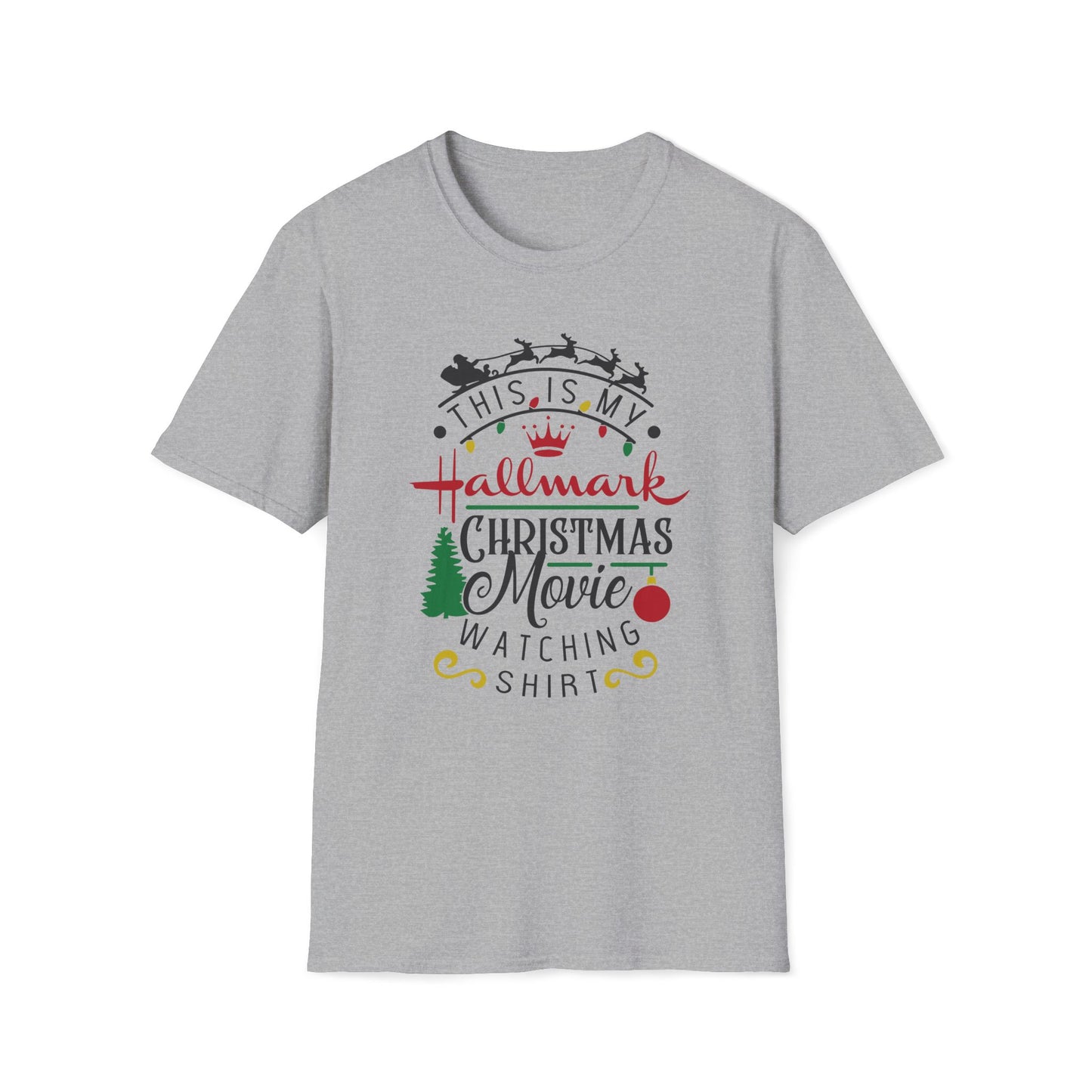 Hallmark Christmas Shirt - Unisex Softstyle T-Shirt