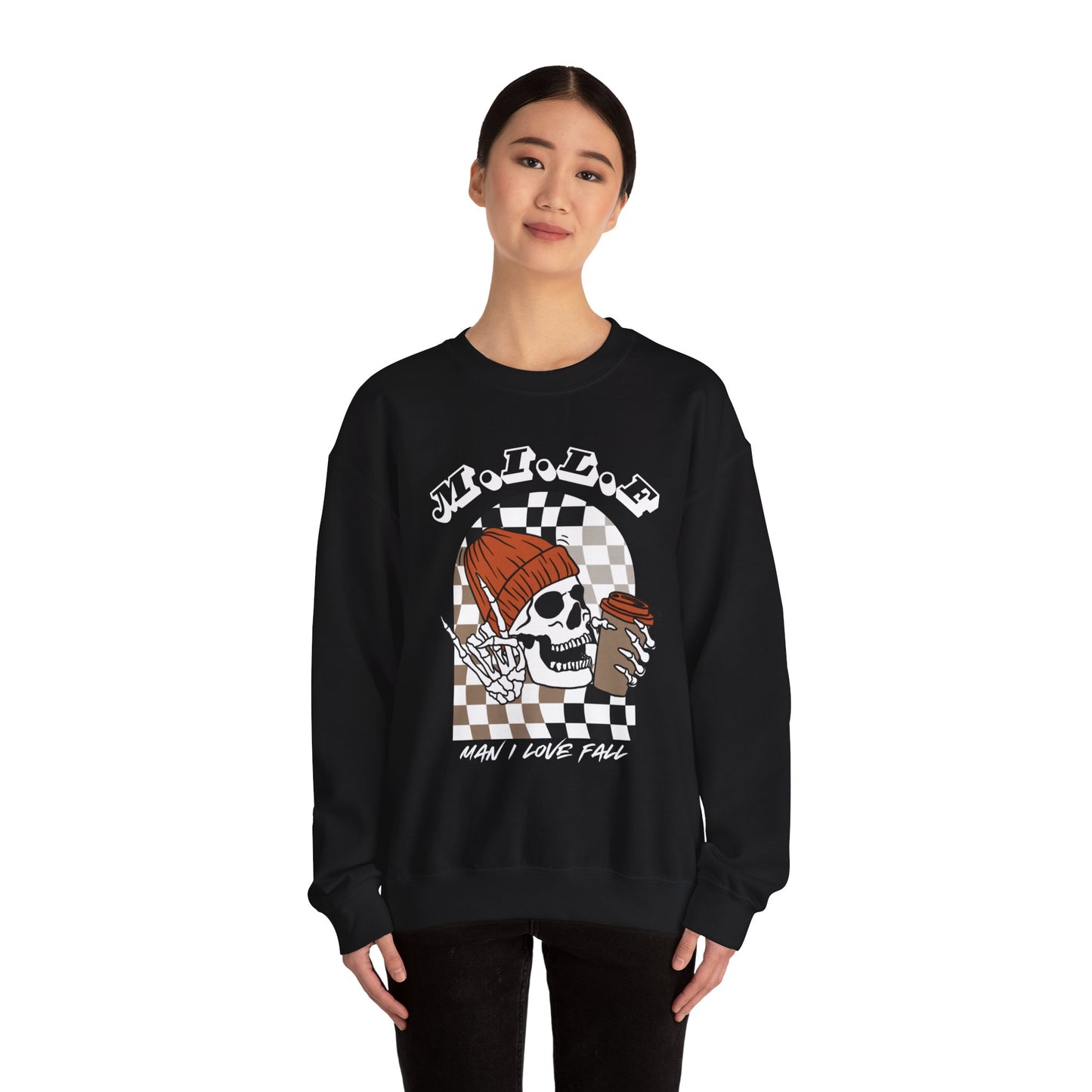 Man I Love Fall - Crewneck Sweatshirt