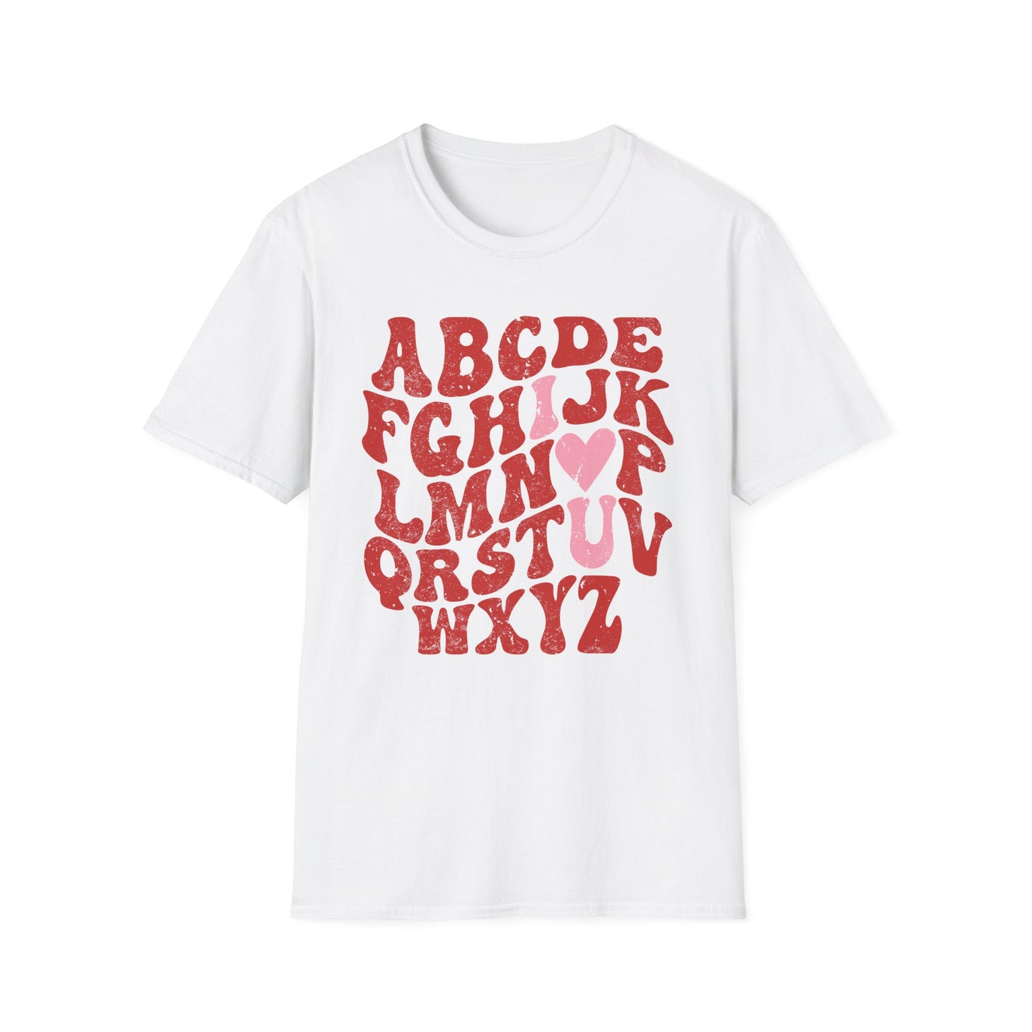 ABCD - I LOVE YOU - Unisex Softstyle T-Shirt