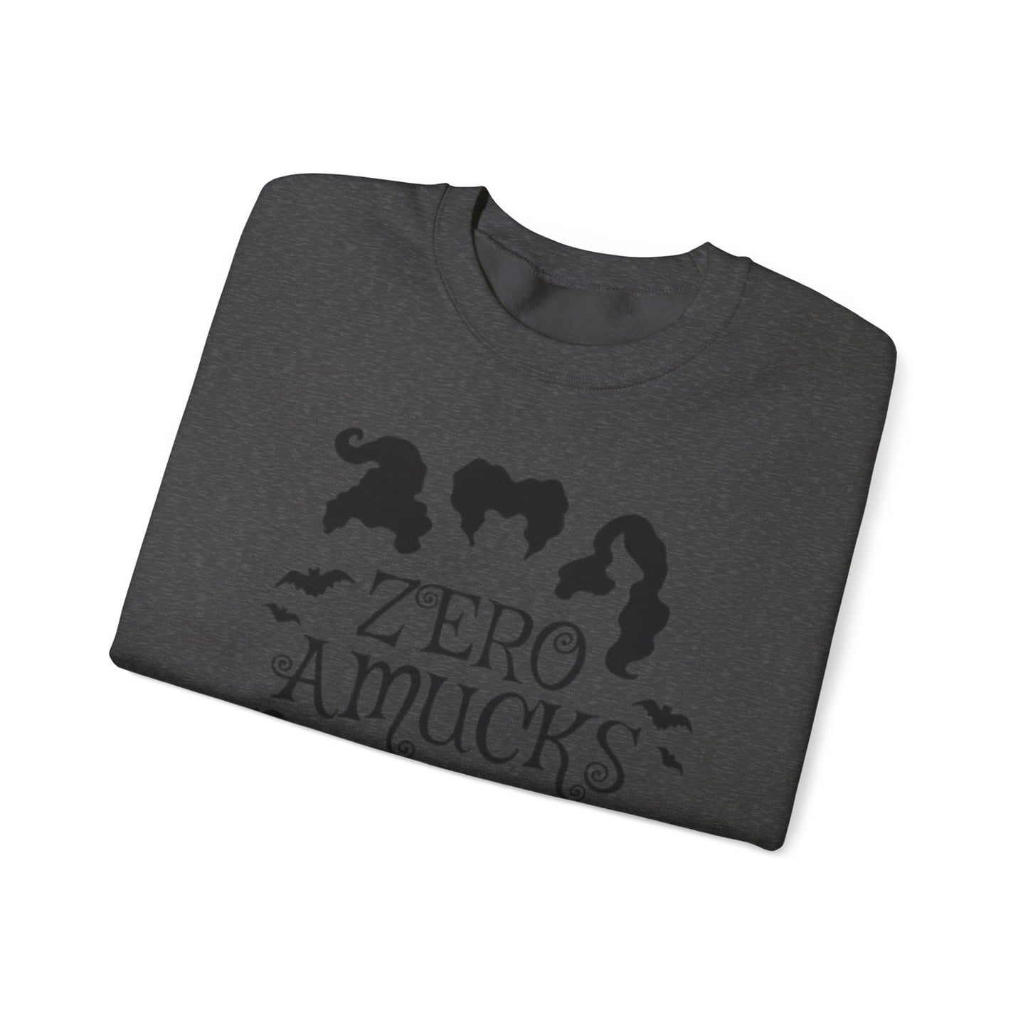 Zero Amucks Given - Crewneck Sweatshirt