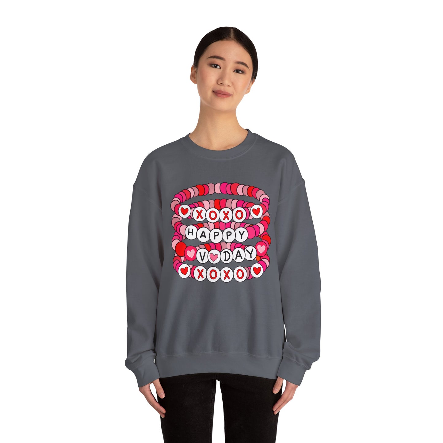 XOXO Friendship Bracelet - Crewneck Sweatshirt