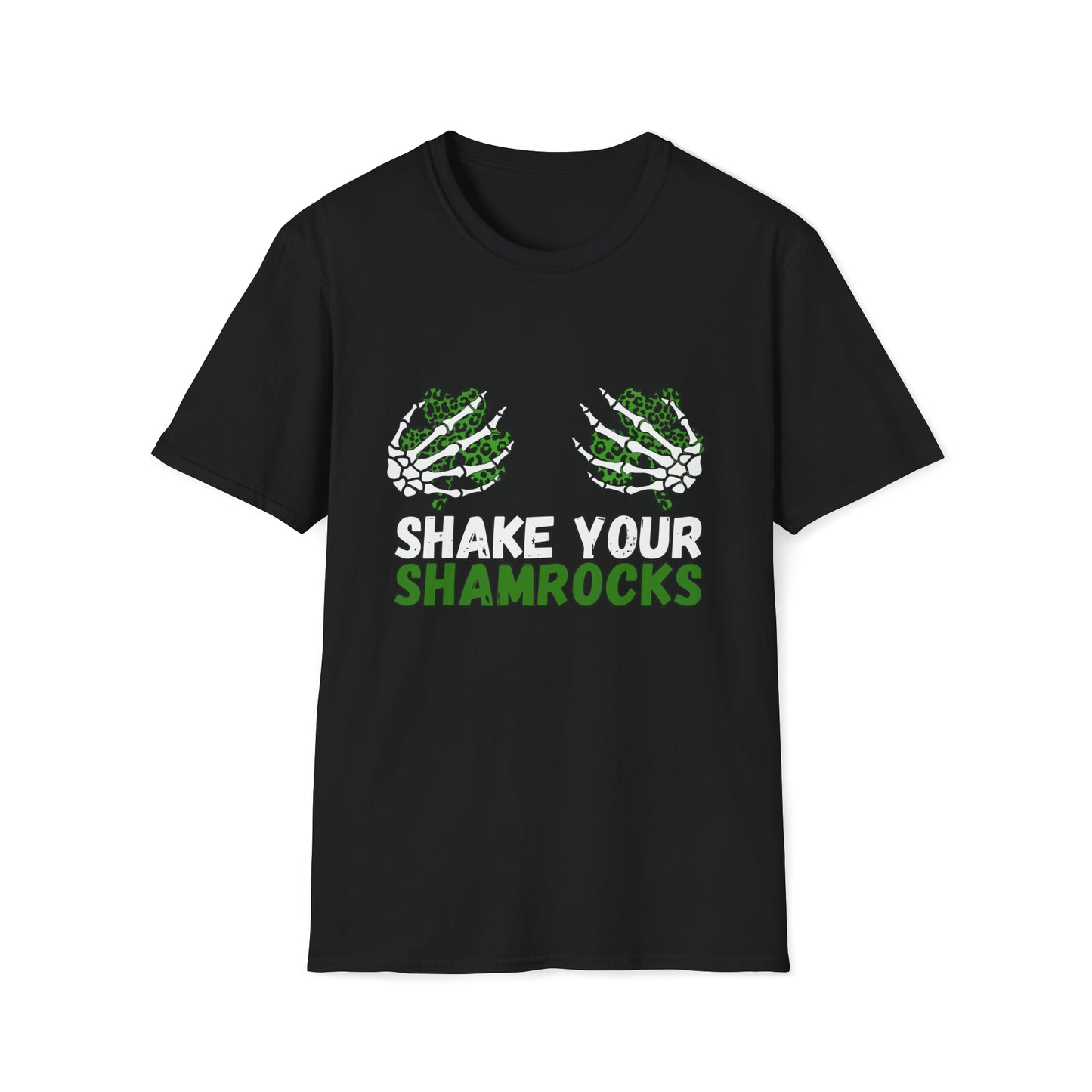 Shake Your SHAMROCKS - Unisex Softstyle T-Shirt