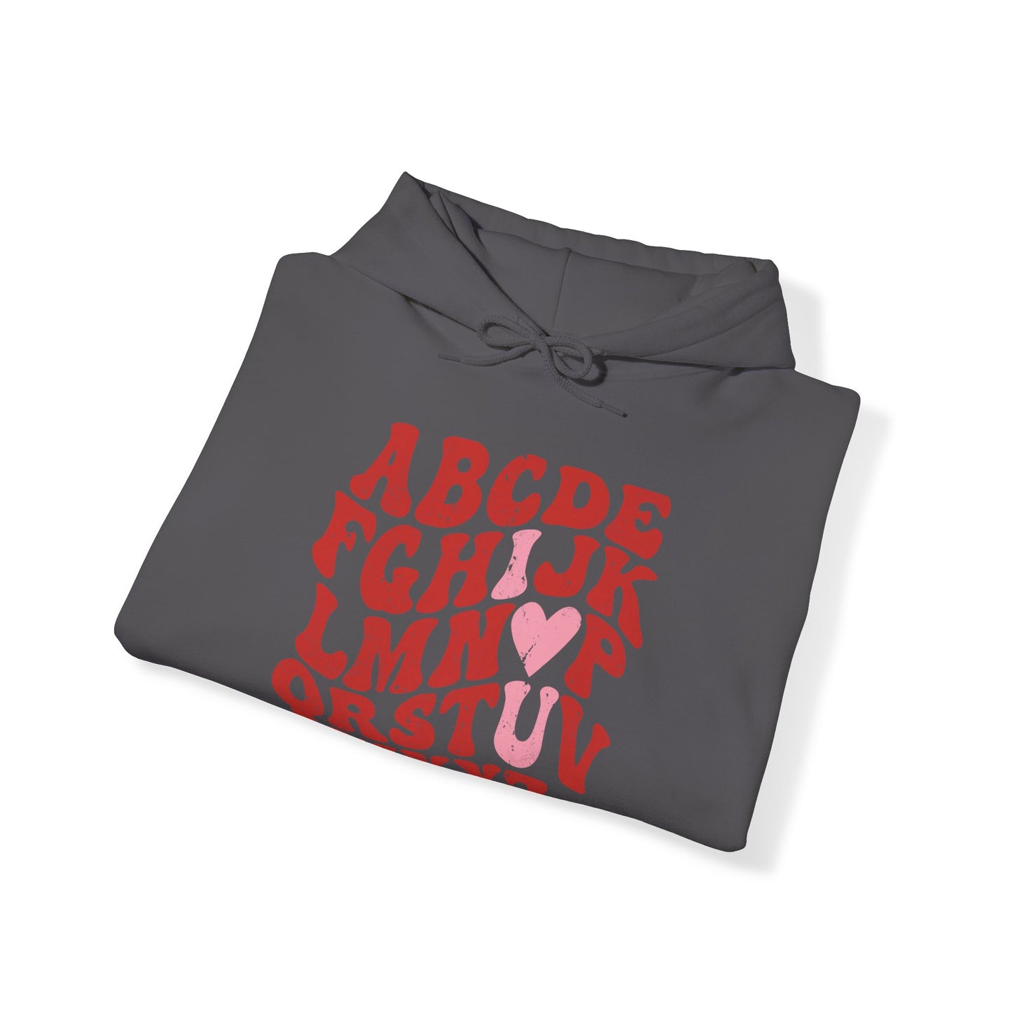 ABCD - I LOVE YOU - Hooded Sweatshirt