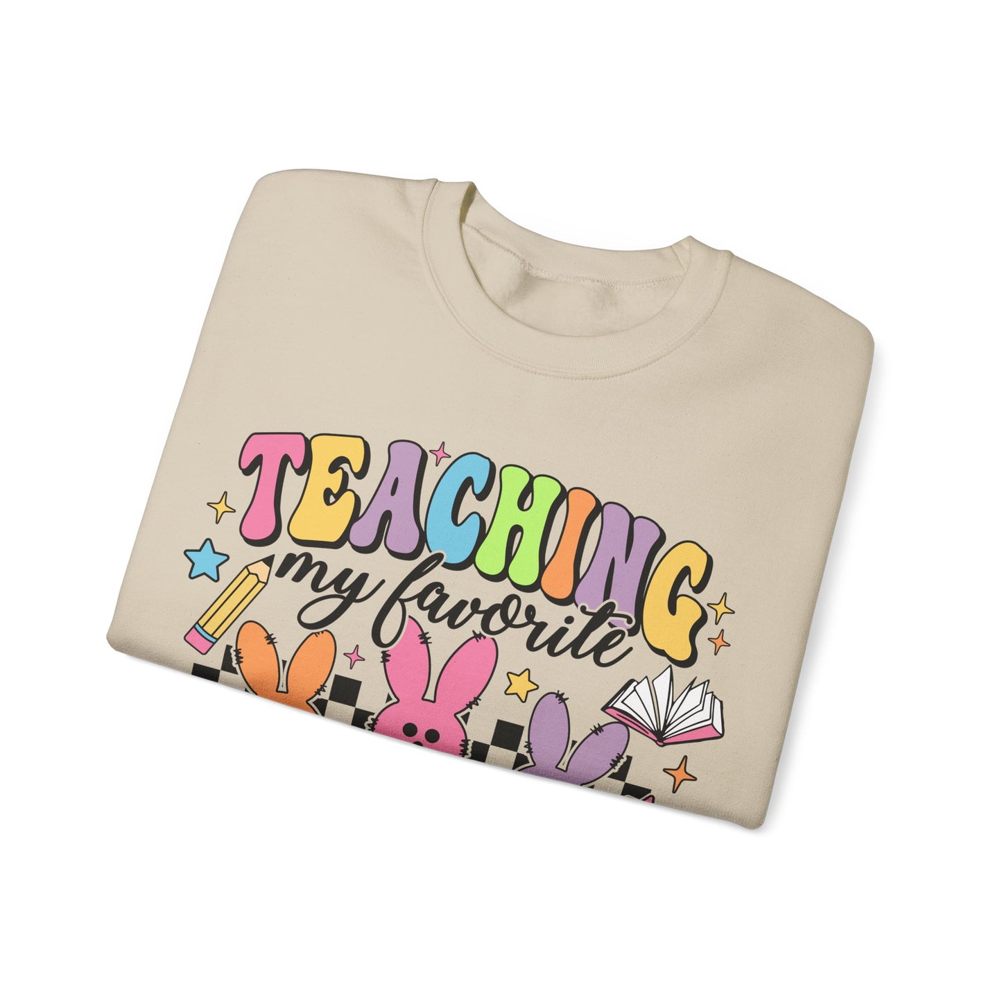 Teaching My Favorite Peeps - Crewneck Sweatshirt