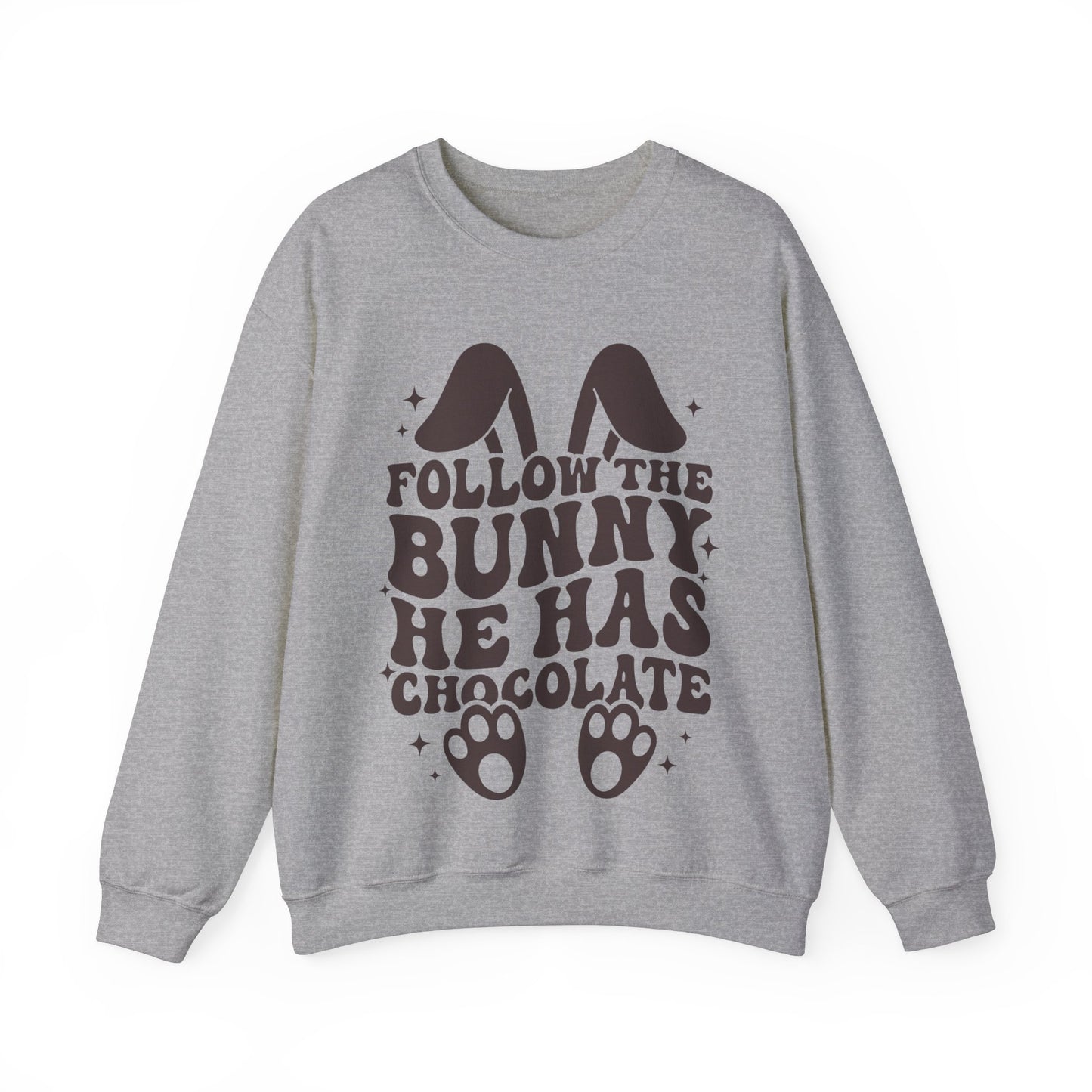 Follow the Bunny - Crewneck Sweatshirt