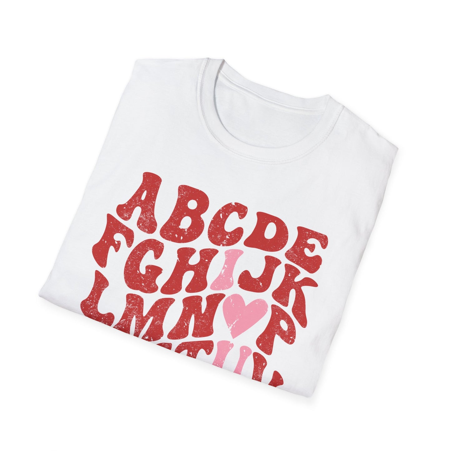 ABCD - I LOVE YOU - Unisex Softstyle T-Shirt