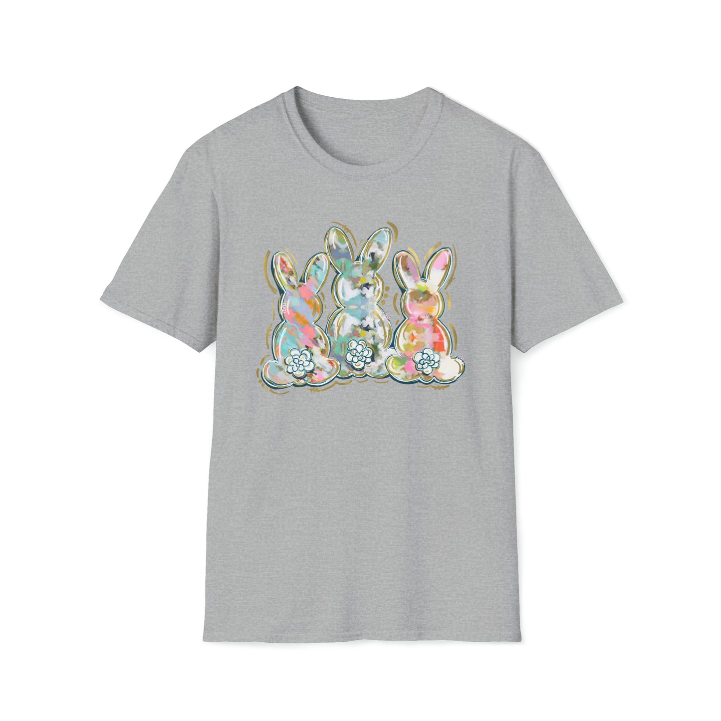 Easter Bunnies - Unisex Softstyle T-Shirt