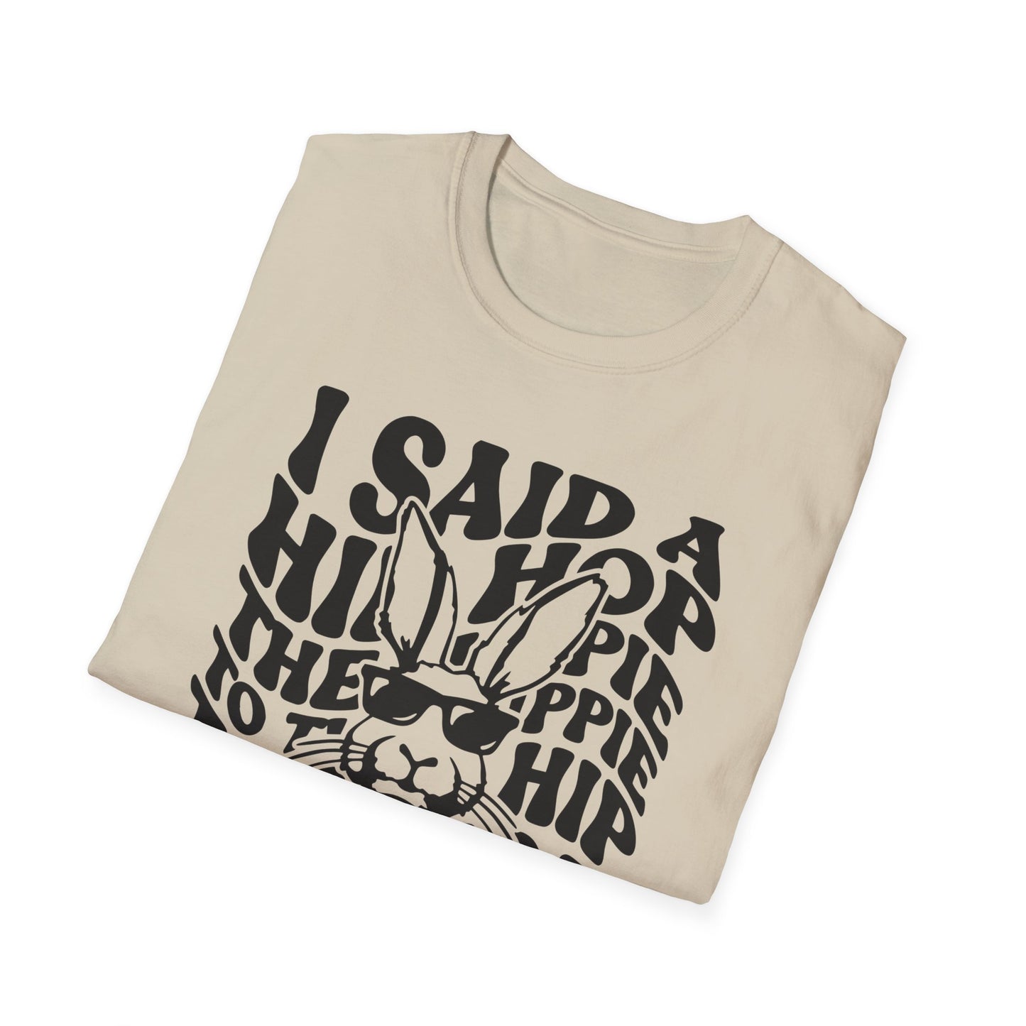 Hippie Hop - Unisex Softstyle T-Shirt