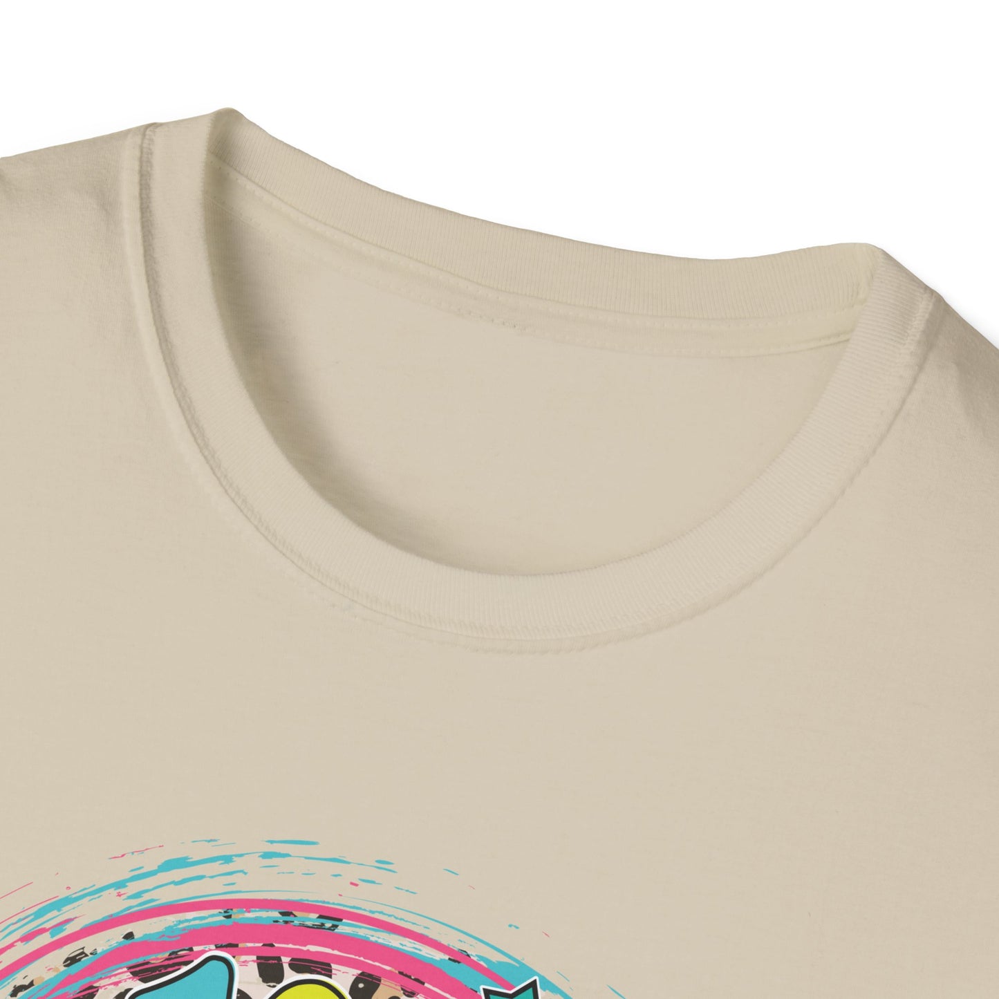 100 Days of School Retro - Unisex Softstyle T-Shirt