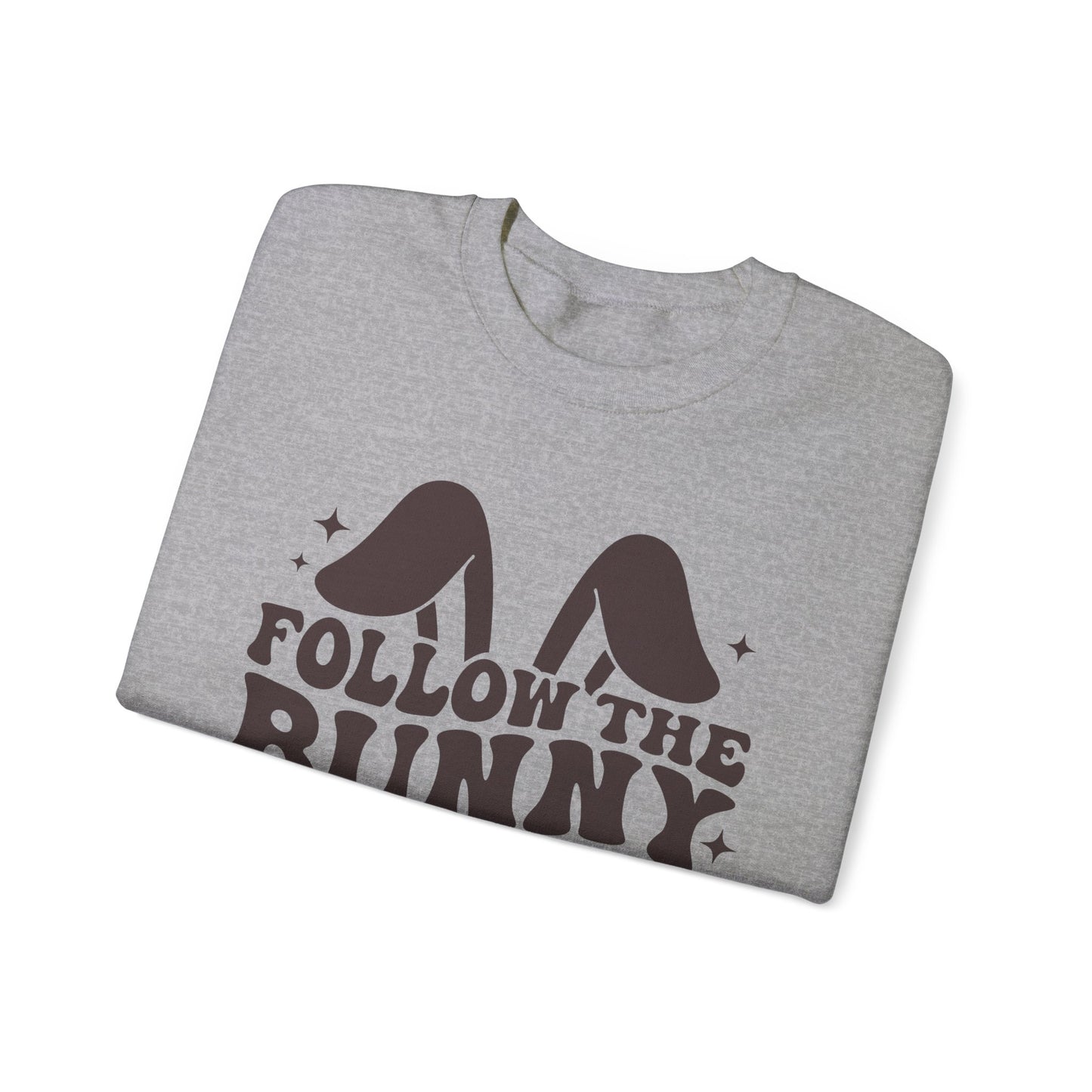 Follow the Bunny - Crewneck Sweatshirt