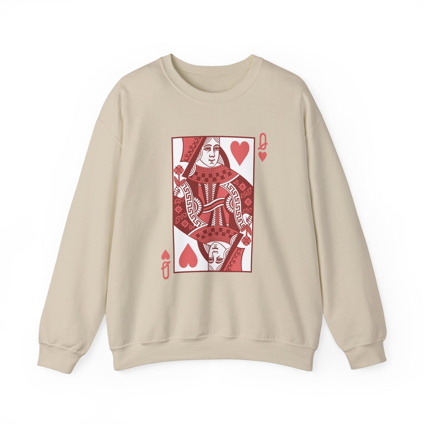 Queen of Hearts - Crewneck Sweatshirt