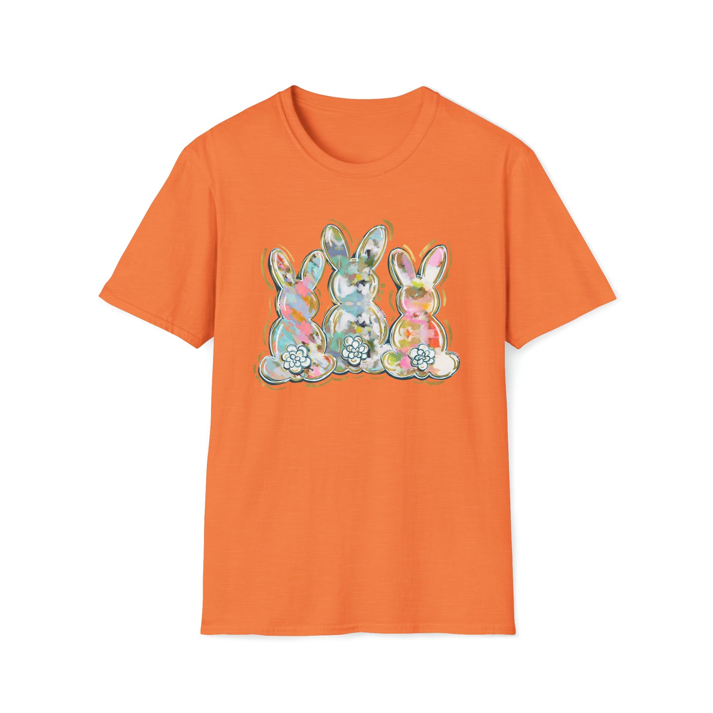Easter Bunnies - Unisex Softstyle T-Shirt