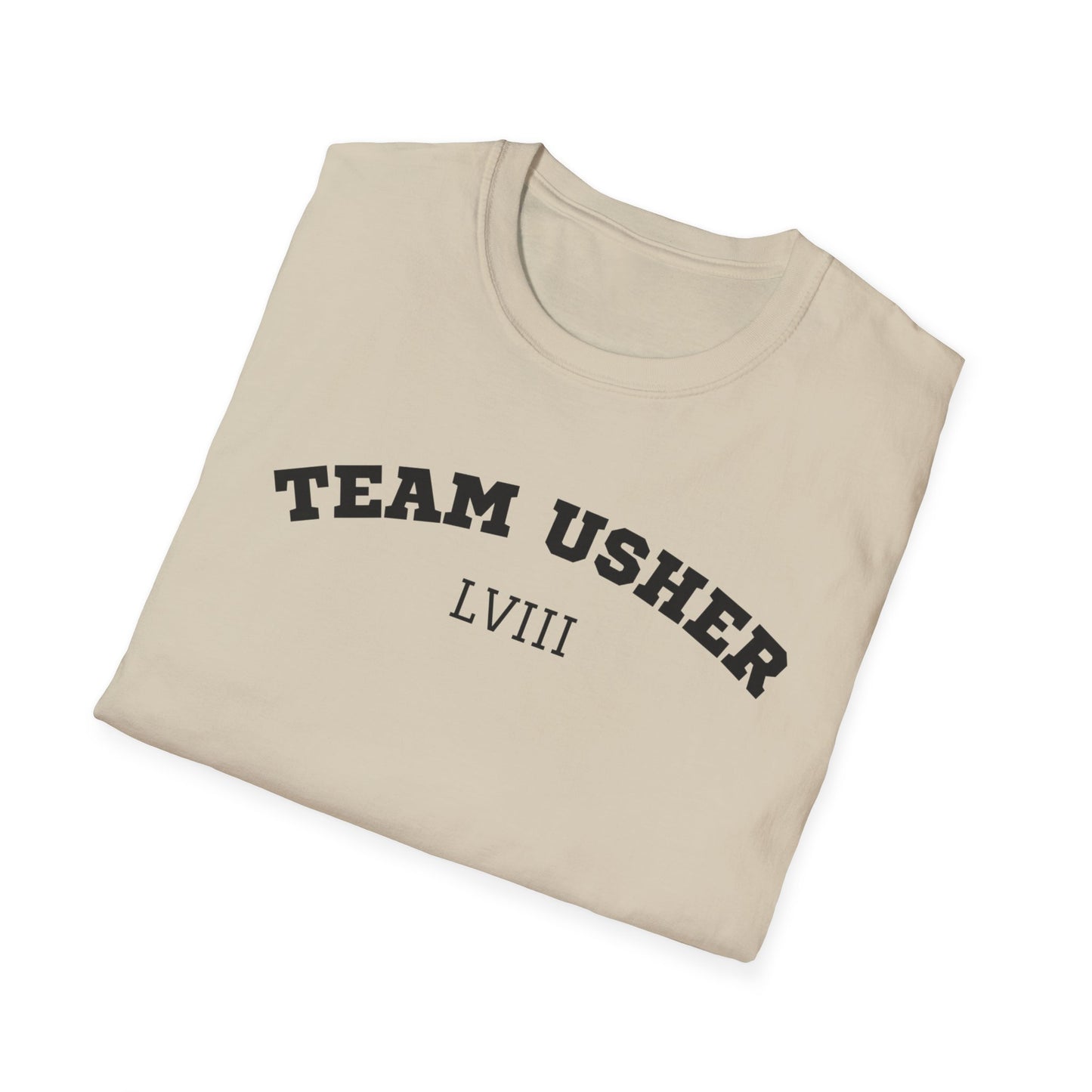Team Usher - Unisex Softstyle T-Shirt