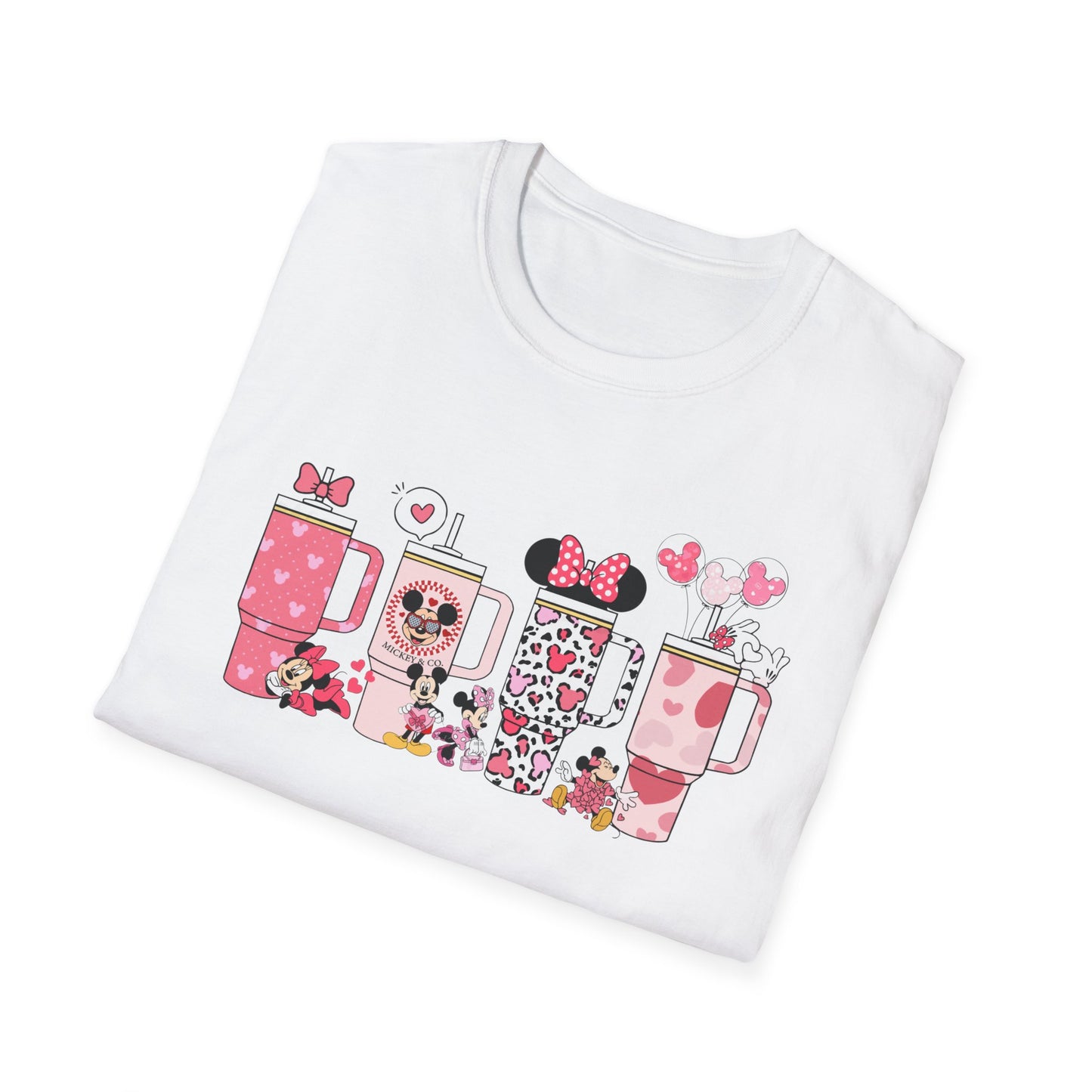 Minnie Valentine's Day Cup - Unisex Softstyle T-Shirt