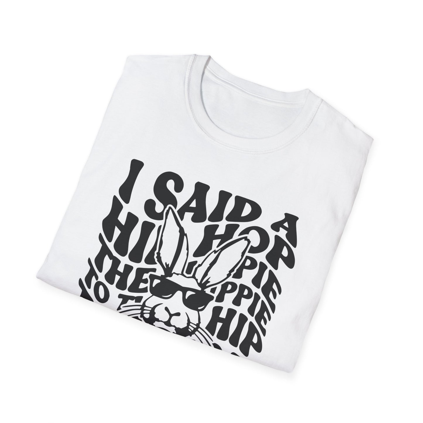 Hippie Hop - Unisex Softstyle T-Shirt