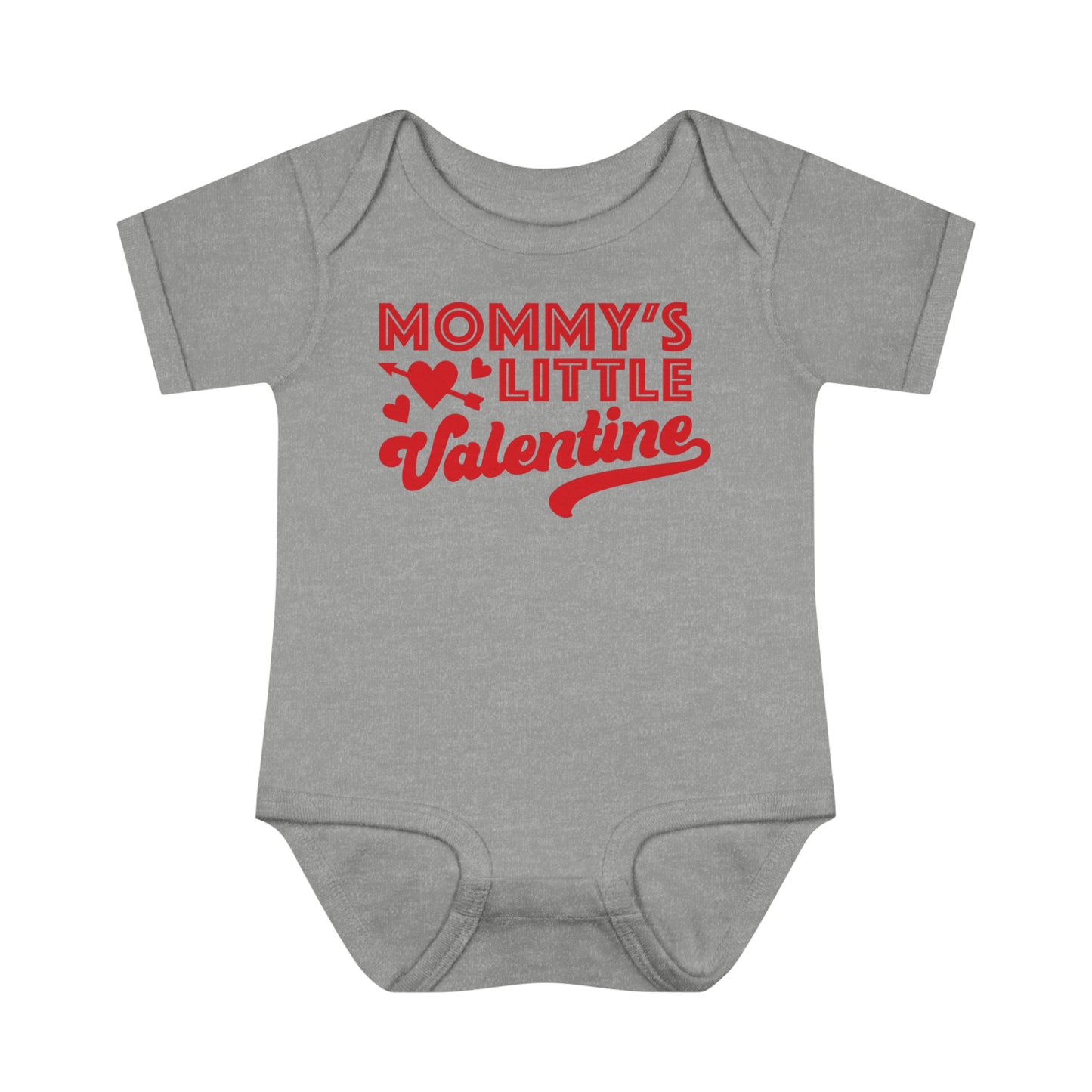 Mommy's Little Valentine - Infant Baby Rib Bodysuit