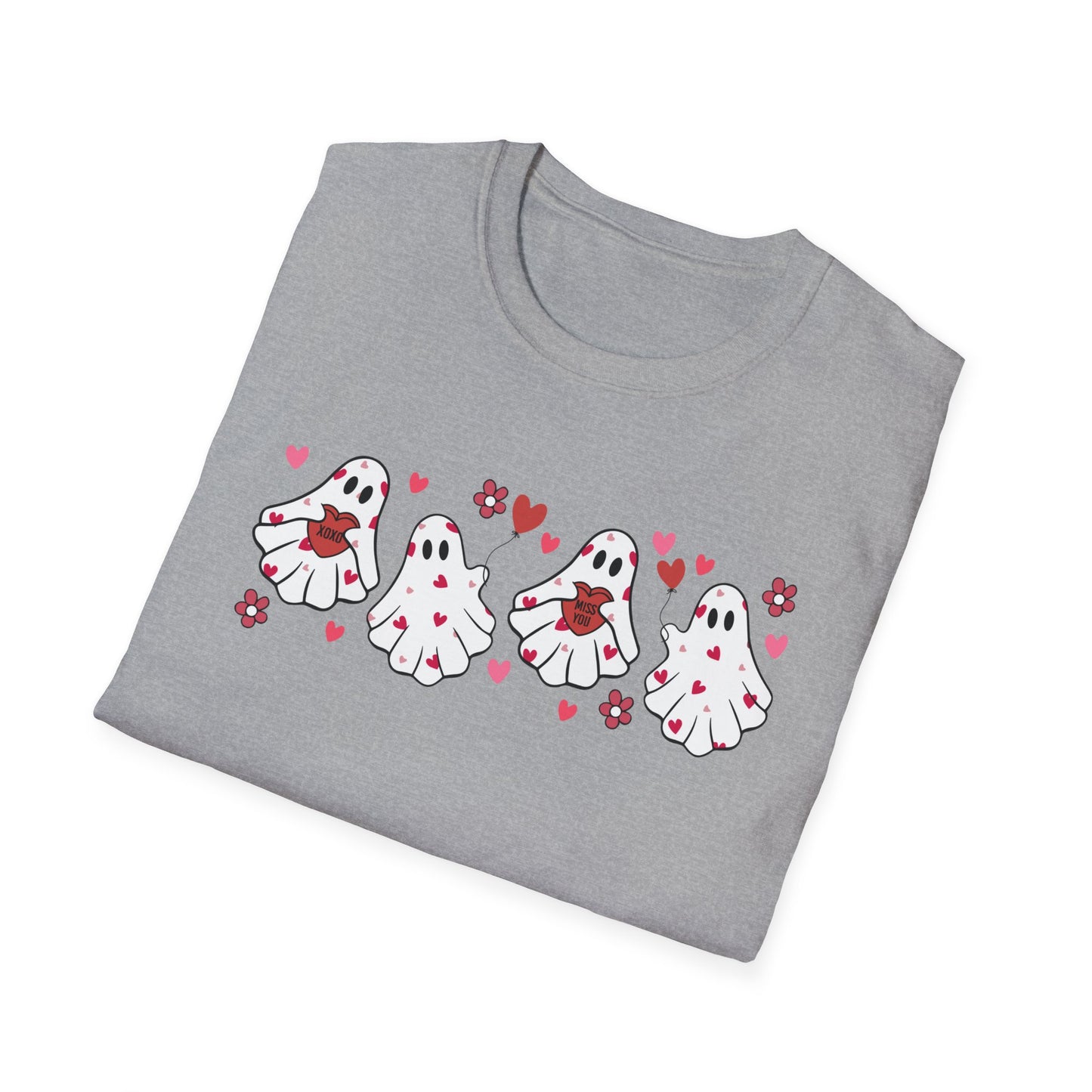 Ghost Valentine - Unisex Softstyle T-Shirt