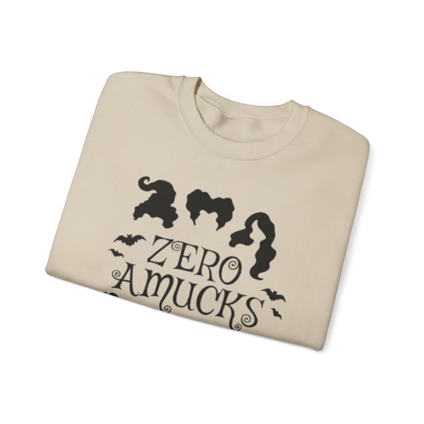 Zero Amucks Given - Crewneck Sweatshirt