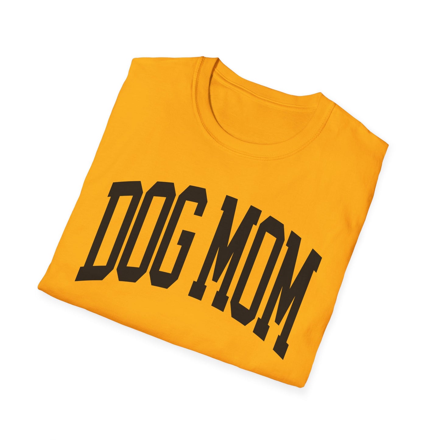 DOG MOM UNIVERSITY - Unisex Softstyle T-Shirt