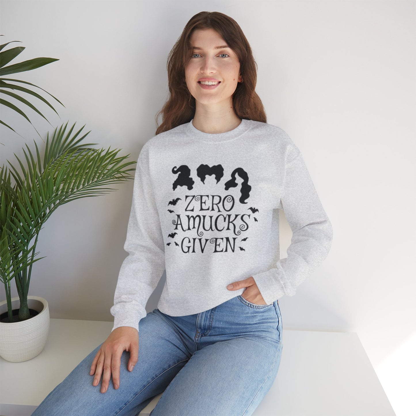 Zero Amucks Given - Crewneck Sweatshirt