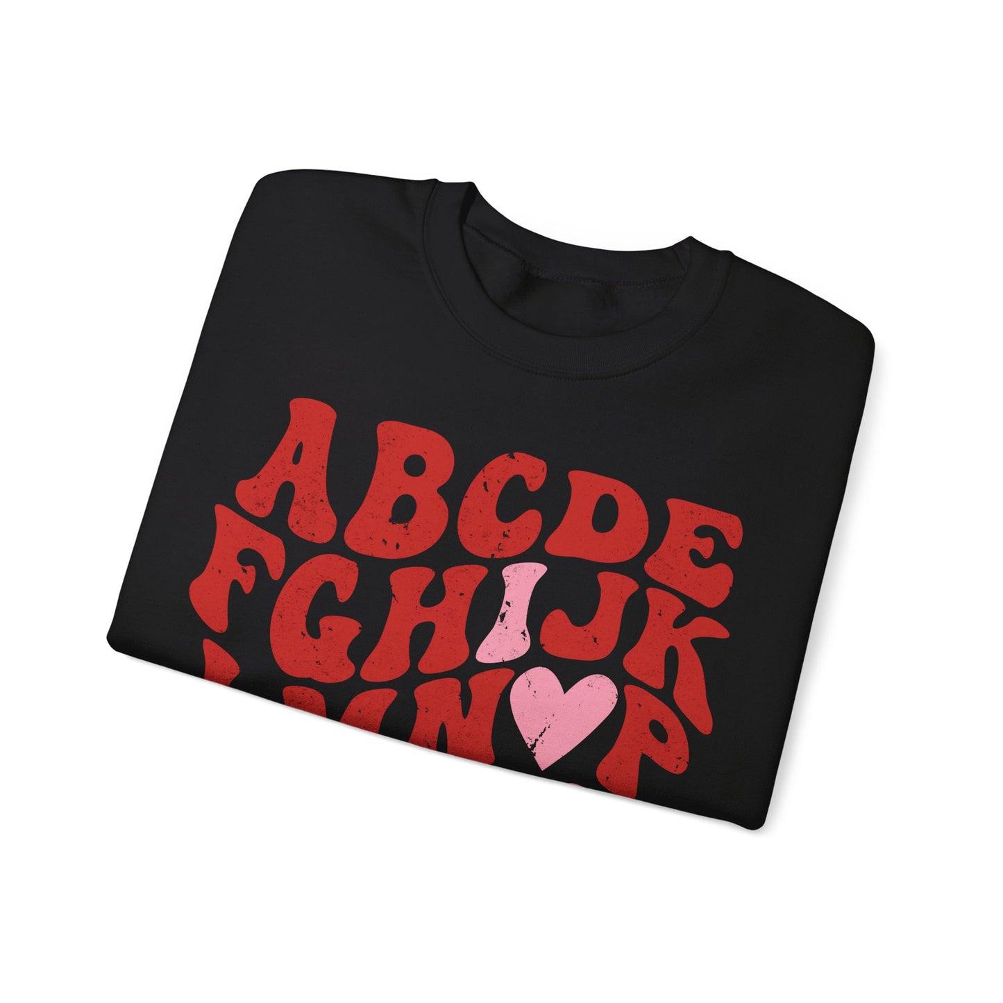 ABCD - I LOVE YOU - Crewneck Sweatshirt