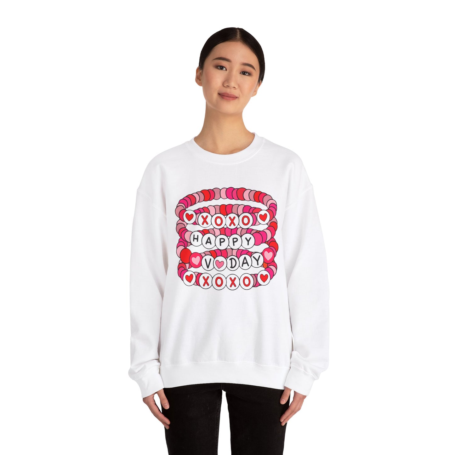 XOXO Friendship Bracelet - Crewneck Sweatshirt