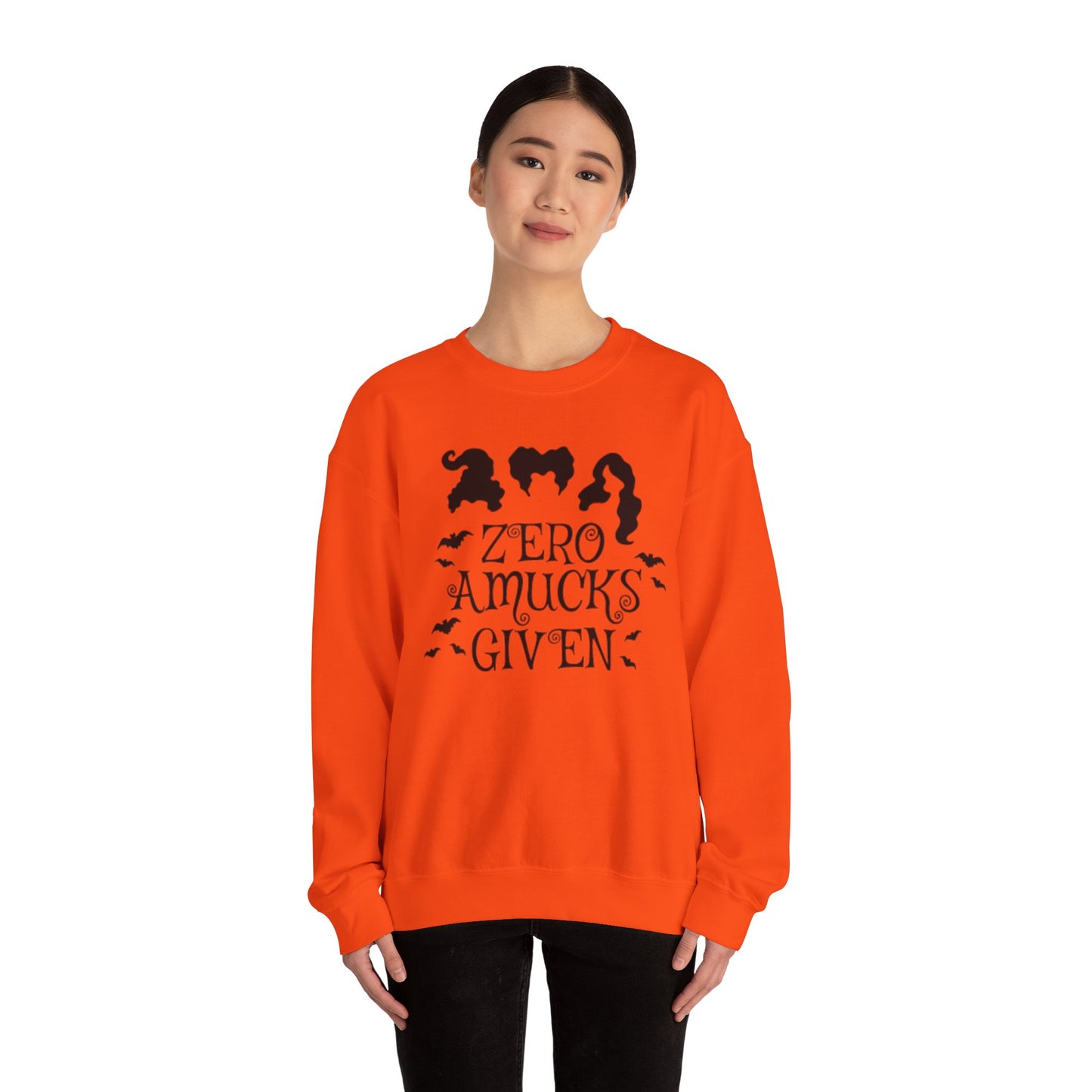 Zero Amucks Given - Crewneck Sweatshirt