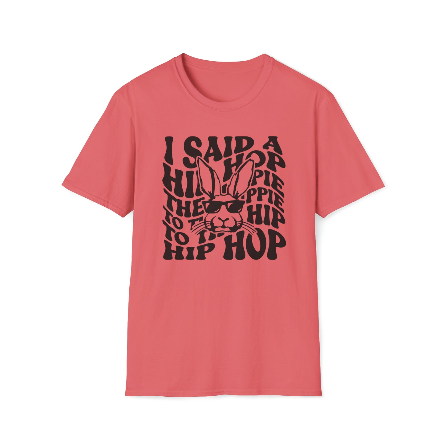 Hippie Hop - Unisex Softstyle T-Shirt